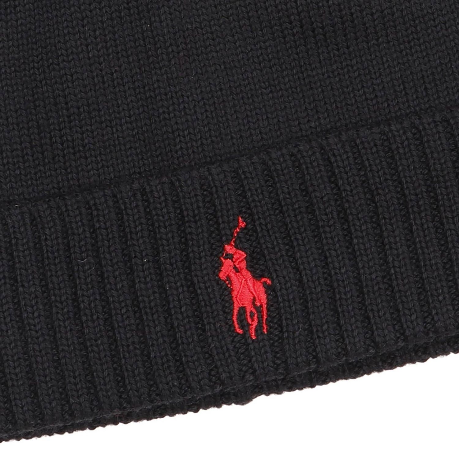 ralph lauren hat black and red
