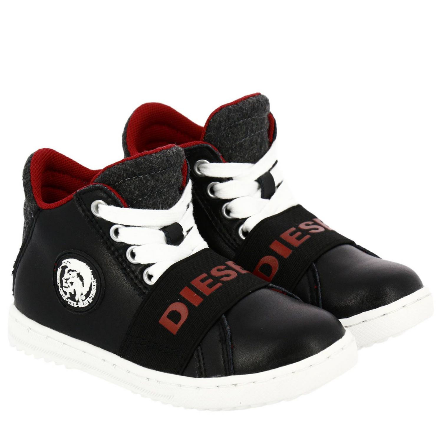Diesel Outlet: Shoes kids - Black | Shoes Diesel BC0050 GIGLIO.COM