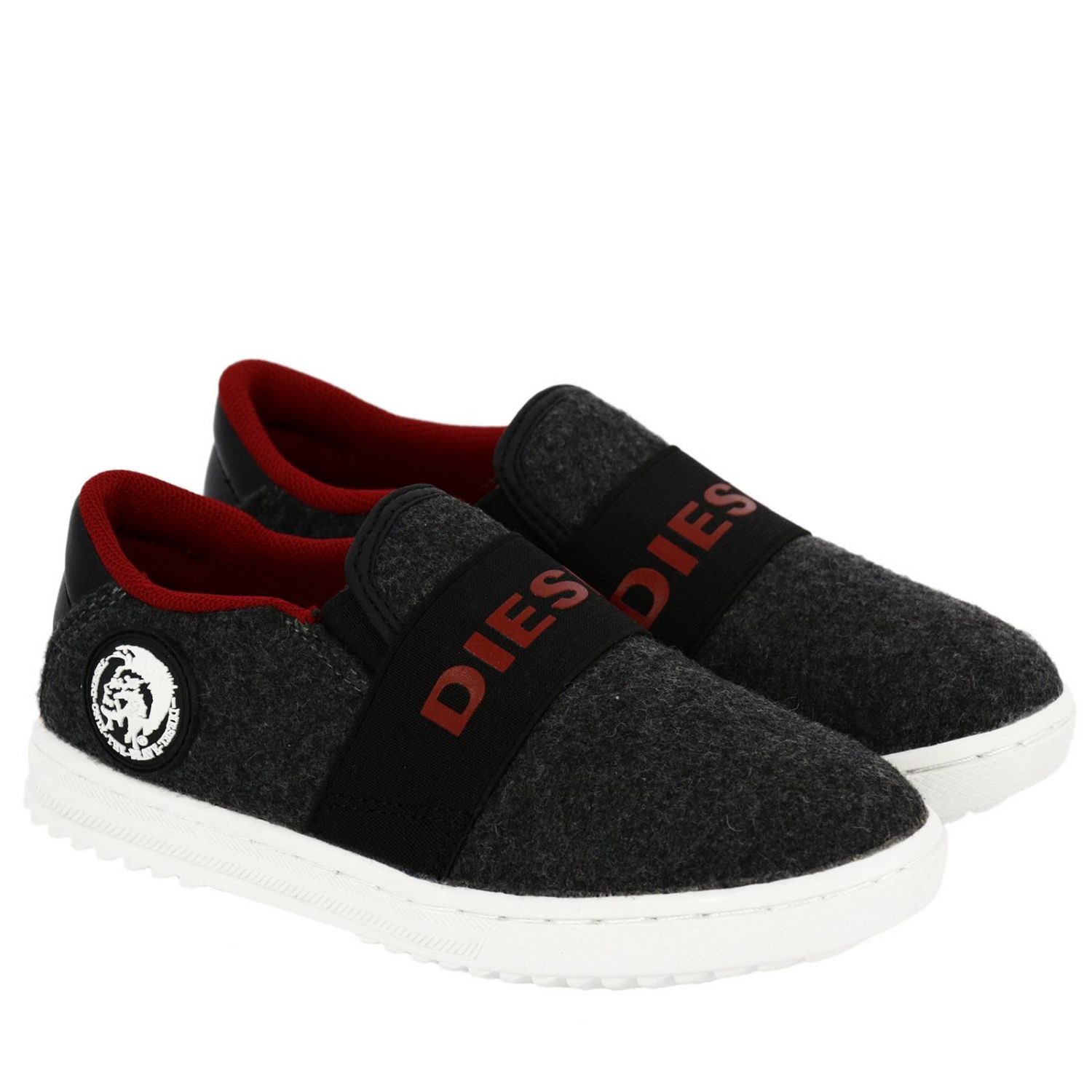 Diesel Outlet: Shoes kids | Shoes Diesel Kids Grey | Shoes Diesel