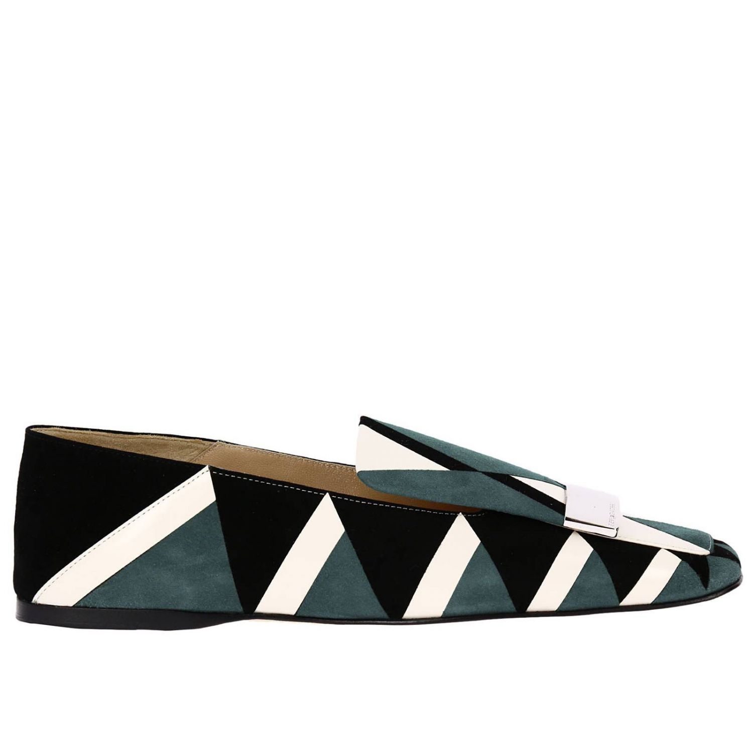 sergio rossi ballerina flat