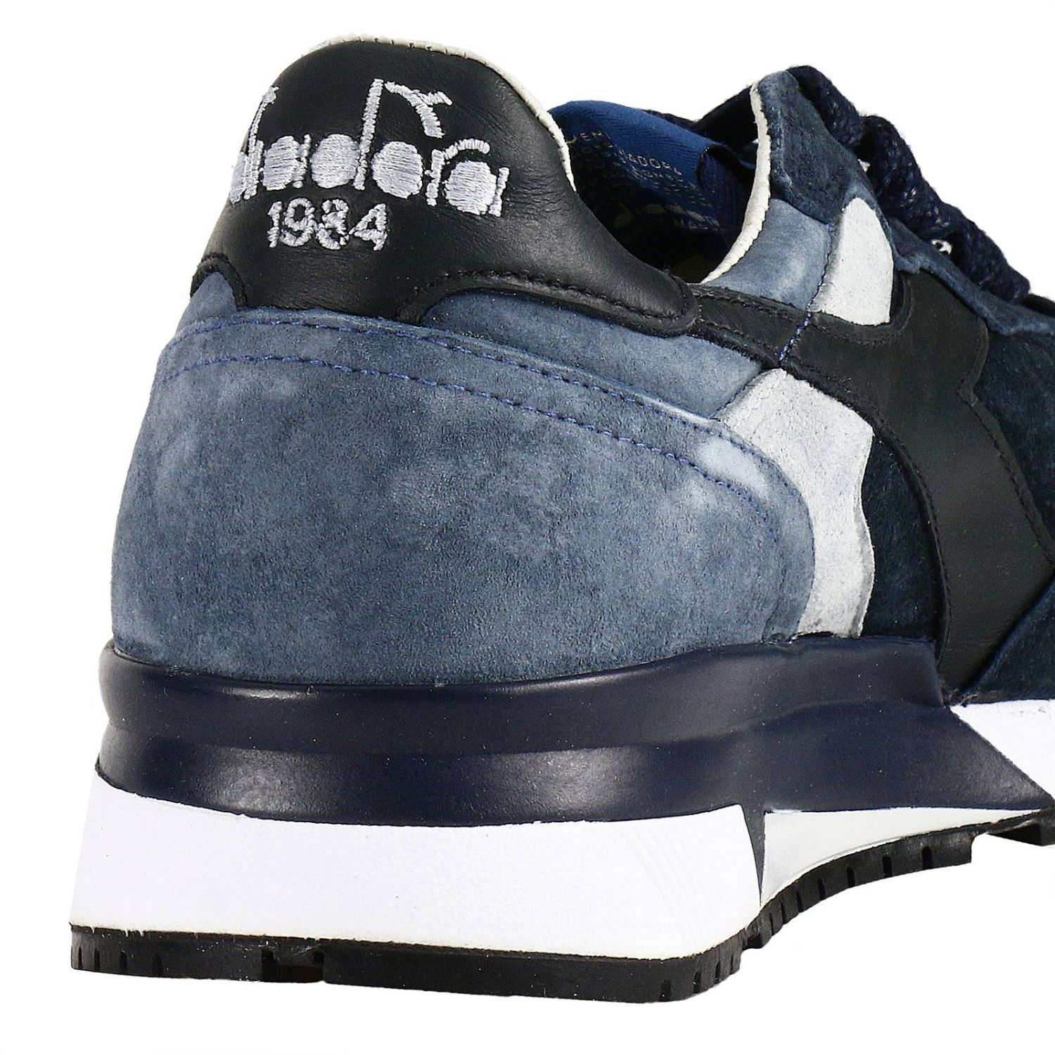 Acquista Scarpa running uomo trident heritage. TRIDENT 90 SUEDE  SW201.176585BLU PROFONDO di DIADORA | Milano 51