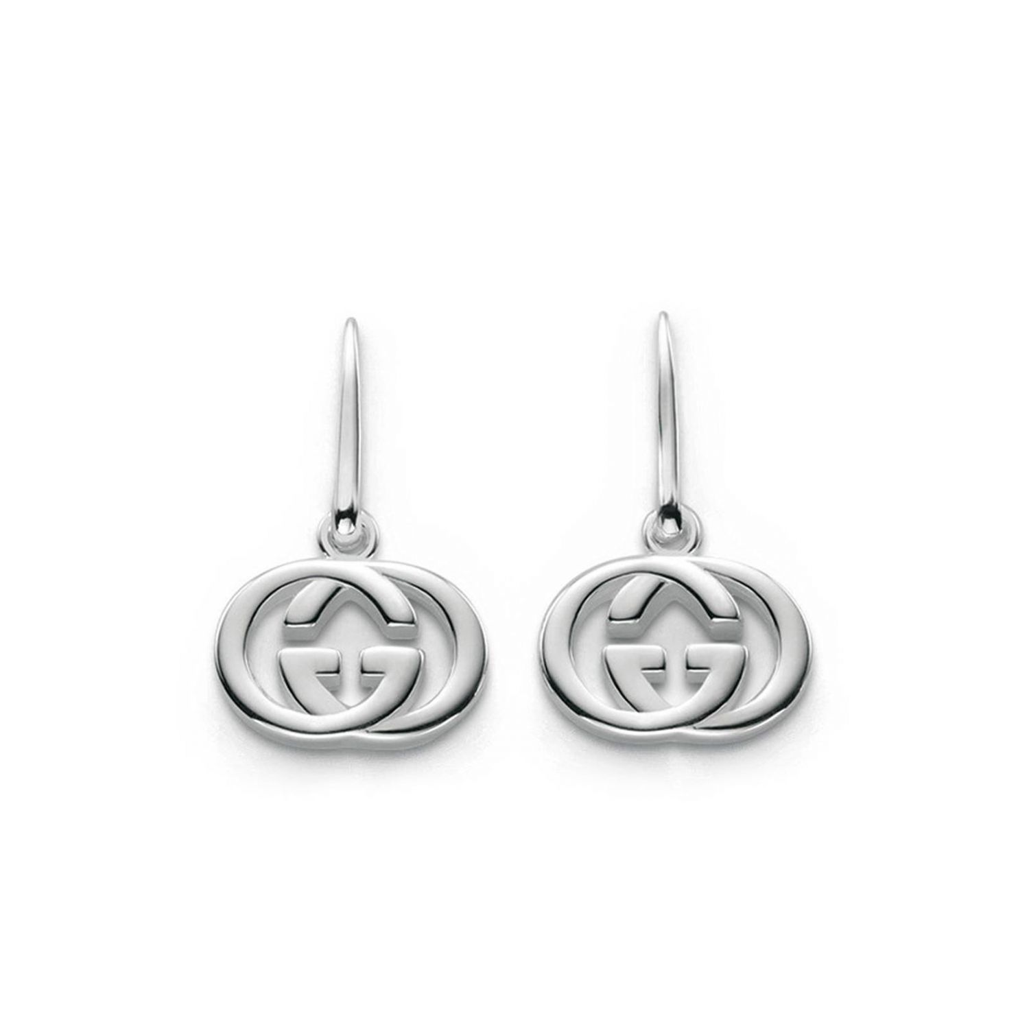 GUCCI: Britt 25 mm earrings with 925 silver 