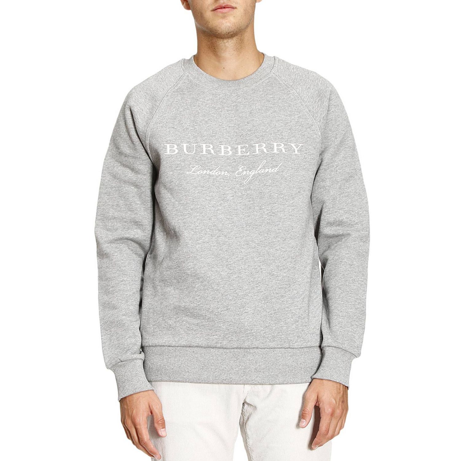 burberry sweatshirt grey