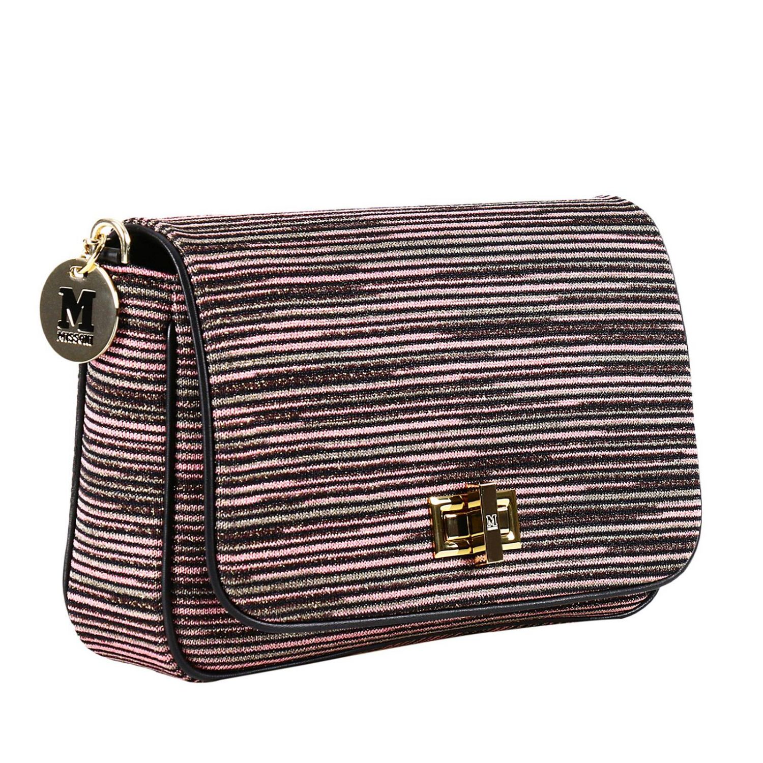 M Missoni Outlet Shoulder bag women Black Crossbody Bags M Missoni ND0BD115 2LE