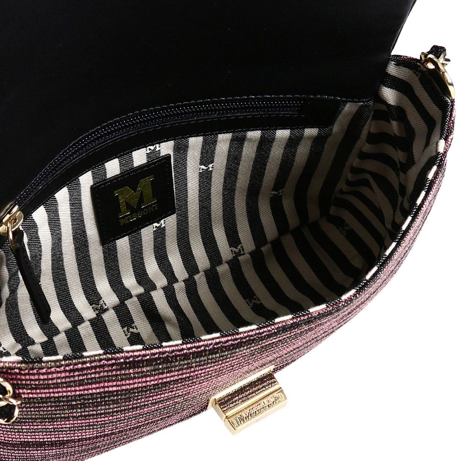 M Missoni Outlet Shoulder bag women Black Crossbody Bags M Missoni ND0BD115 2LE