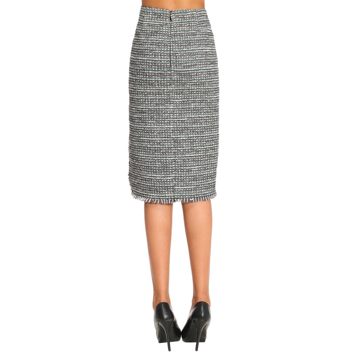 pinko floral pencil skirt
