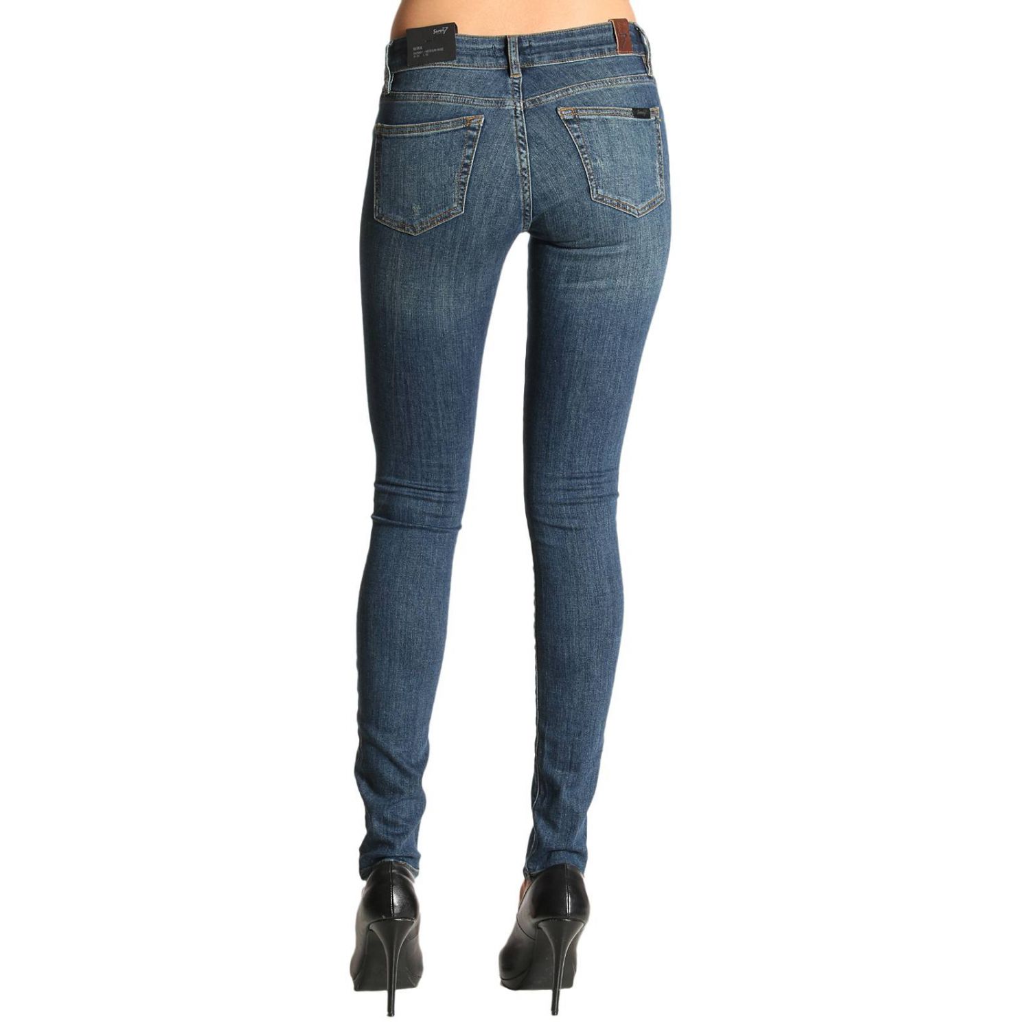 Seven Seven Outlet: Jeans women - Denim | Jeans Seven Seven MIRA1247015 ...