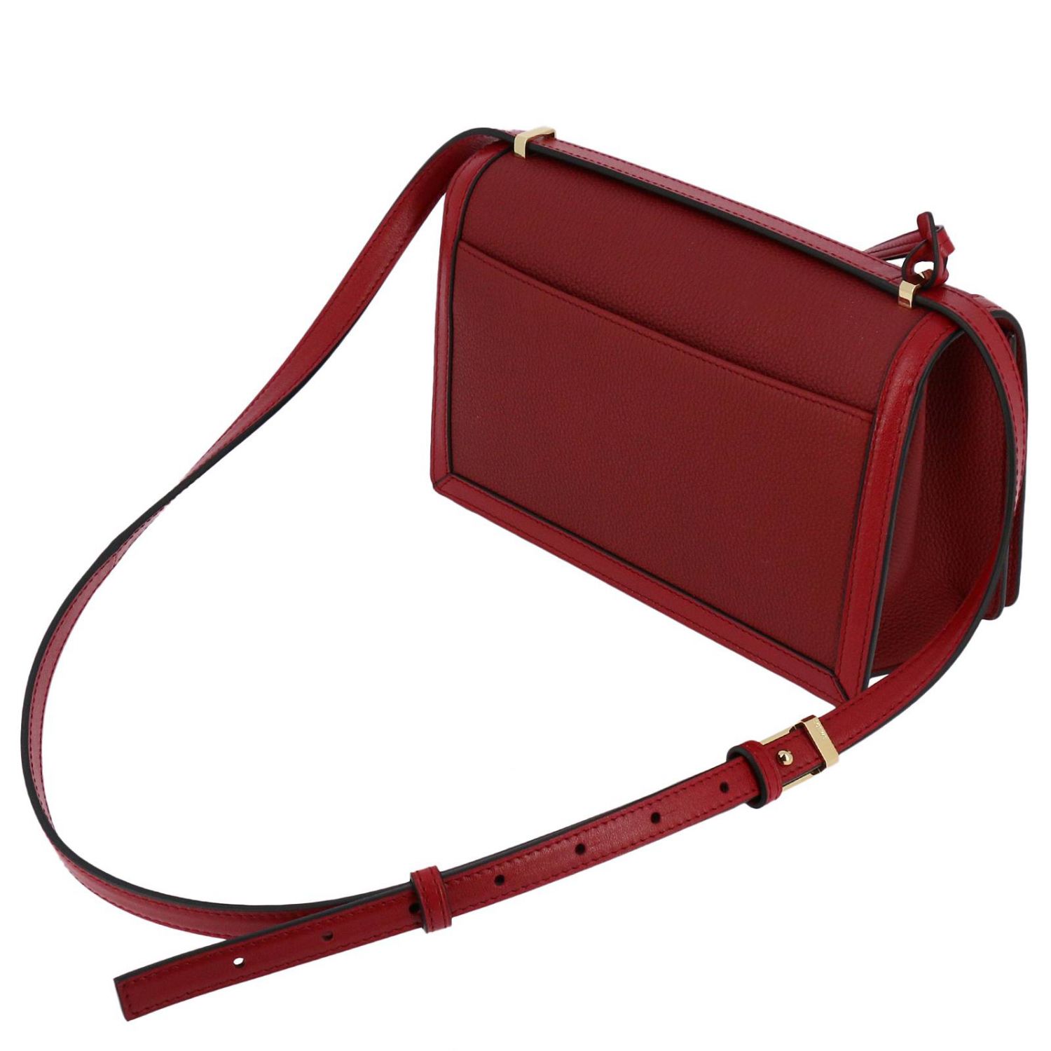 Loewe Outlet: Borsa Barcelona medium in vera pelle soft grain con tracolla  removibile - Rosso | Borse A Tracolla Loewe 302.12.M15 GIGLIO.COM