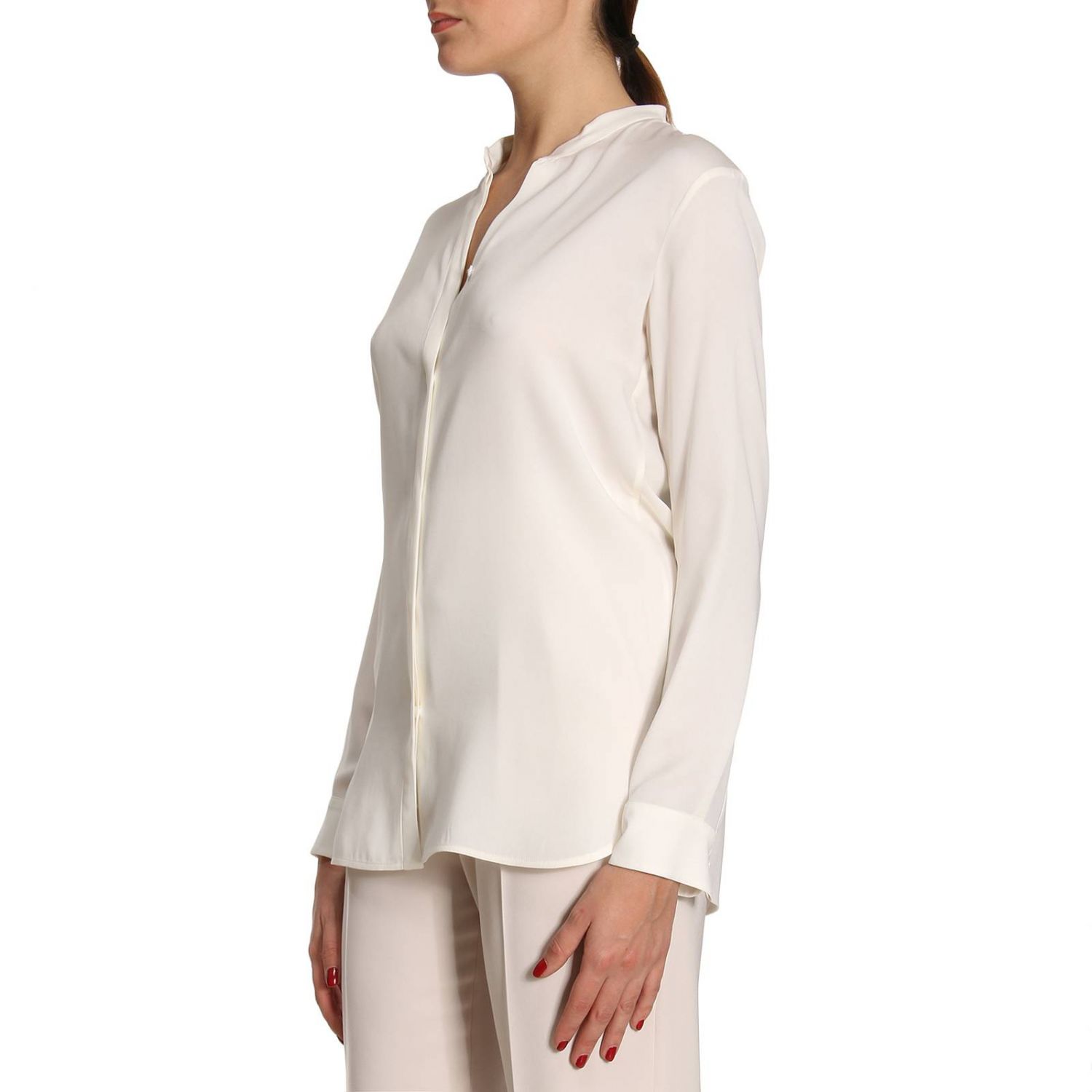 Max Mara Outlet: Shirt women | Shirt Max Mara Women White | Shirt Max ...