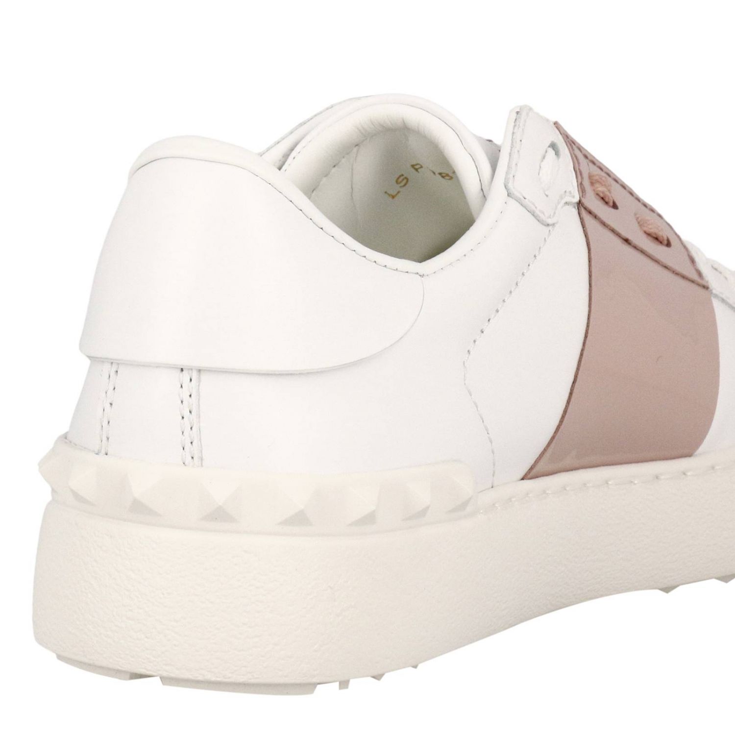 Valentino Garavani: Valentino Open Sneakers In Smooth Leather With 