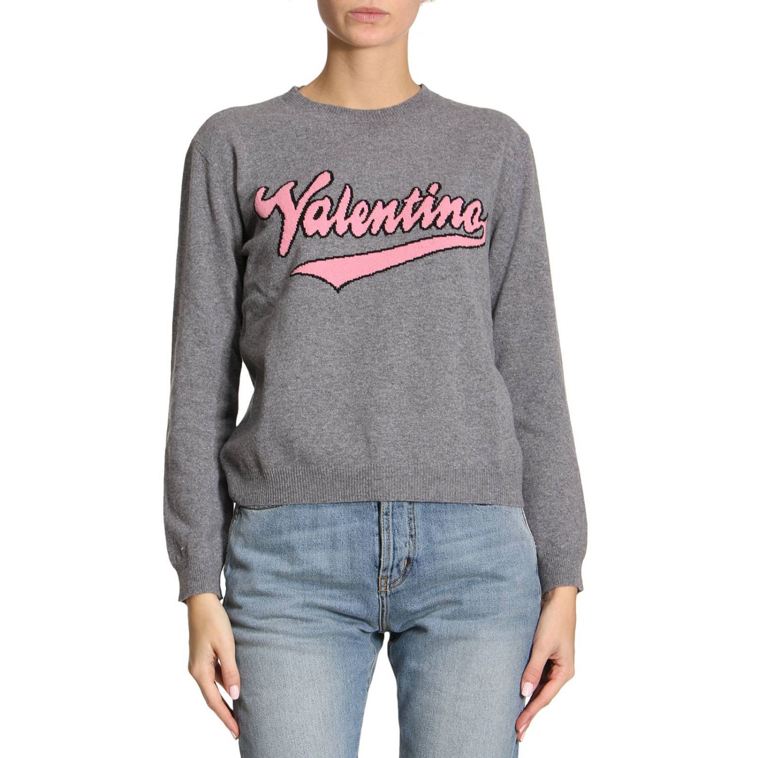 valentino jumper grey