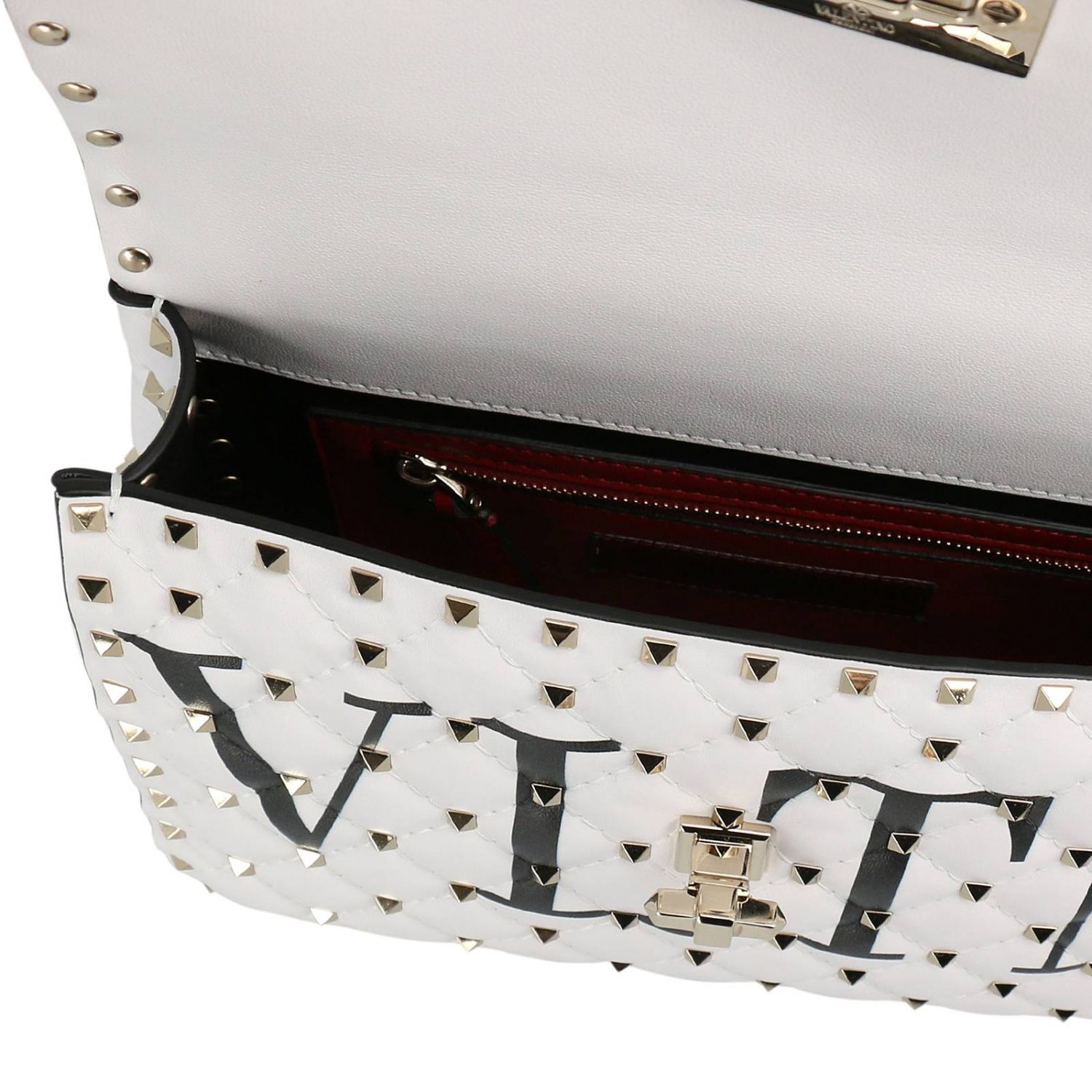 white designer bag valentino