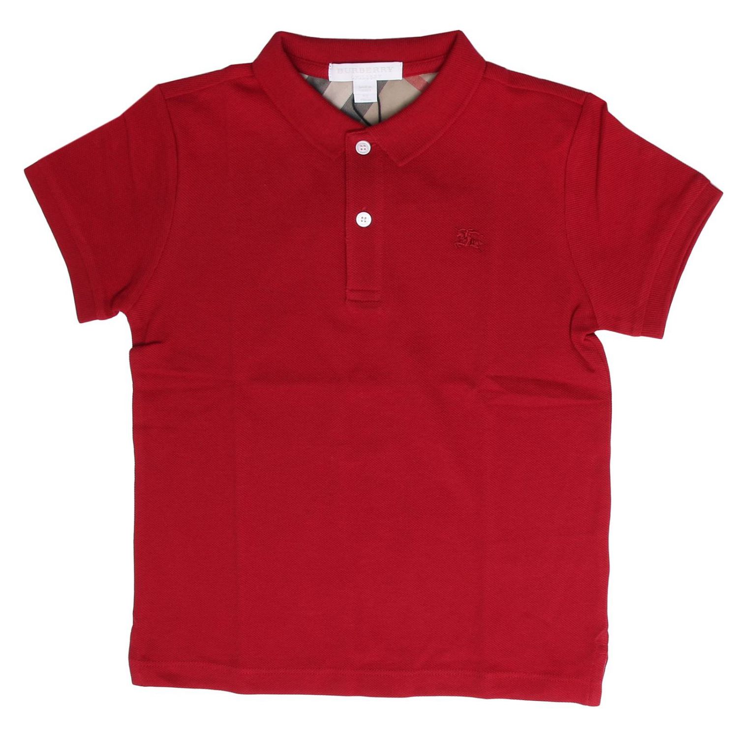 Burberry Outlet: T-shirt kids - Red | T-Shirt Burberry 3946694 GIGLIO.COM