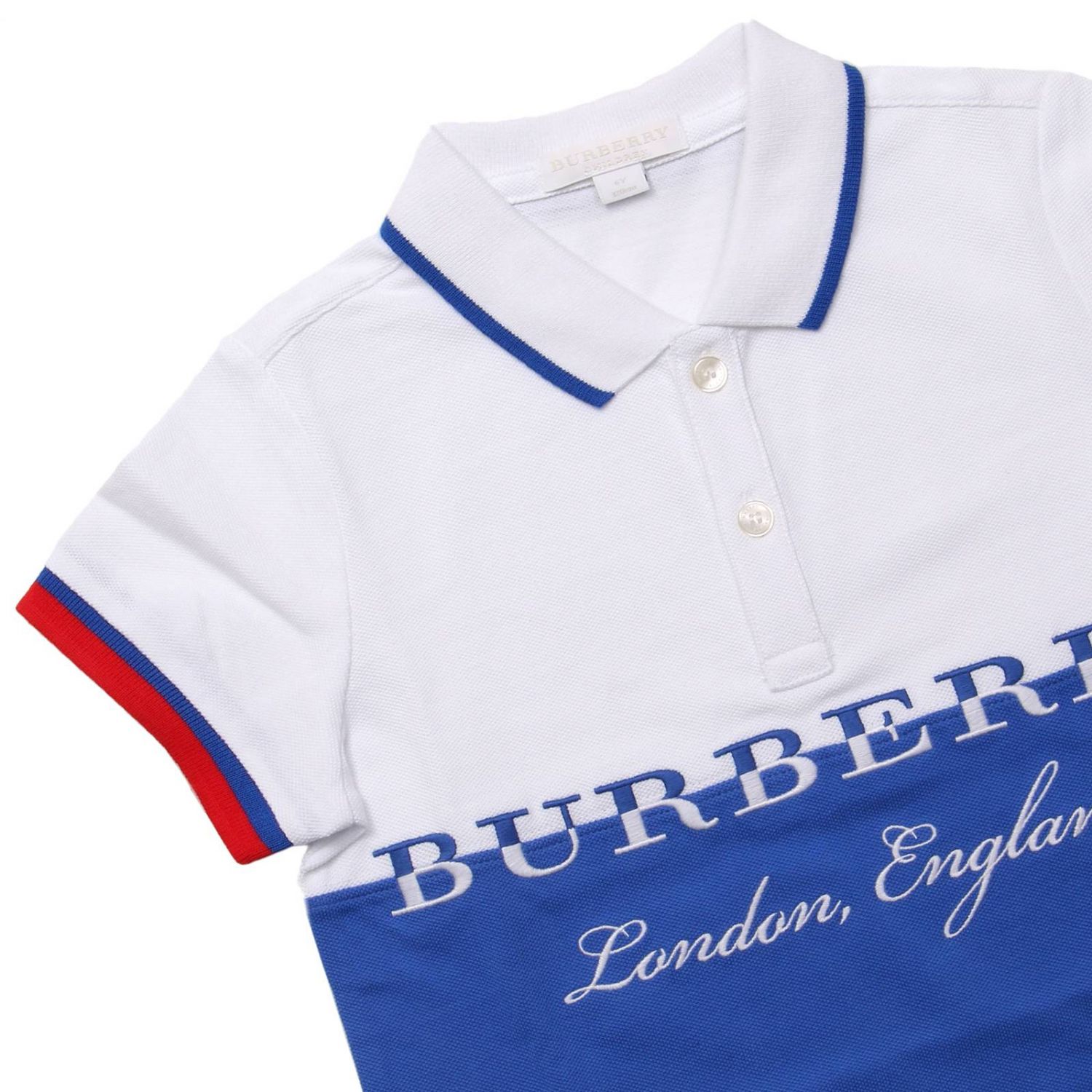 burberry t shirt kids blue