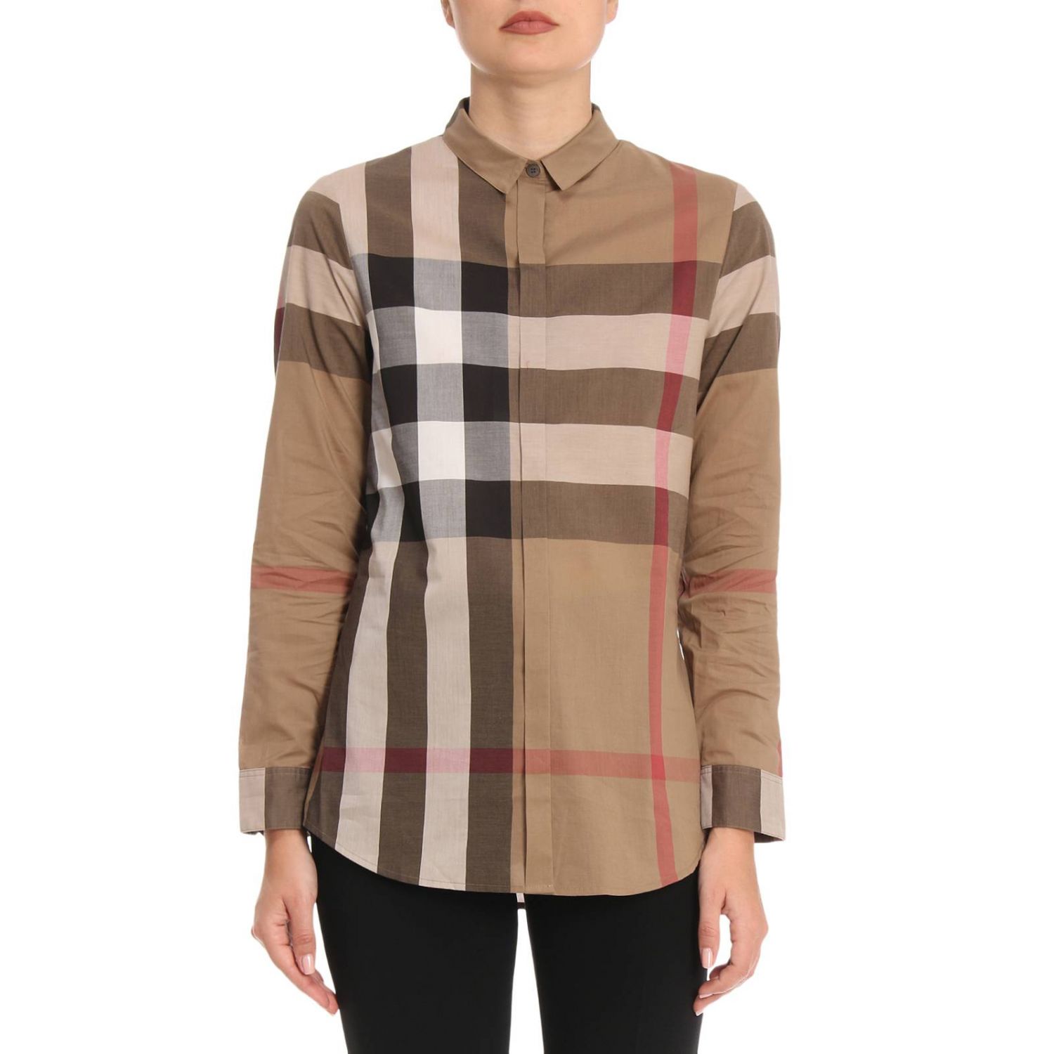 burberry shirts for women