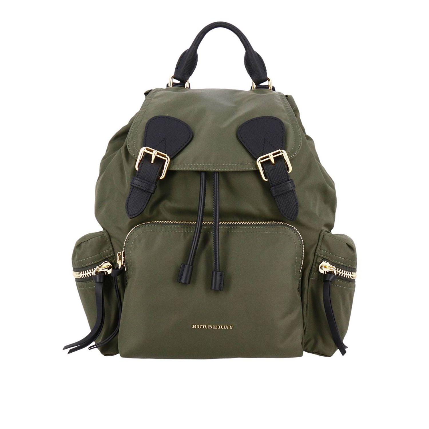 Burberry Outlet: Shoulder bag women | Backpack Burberry Women Kaki ...