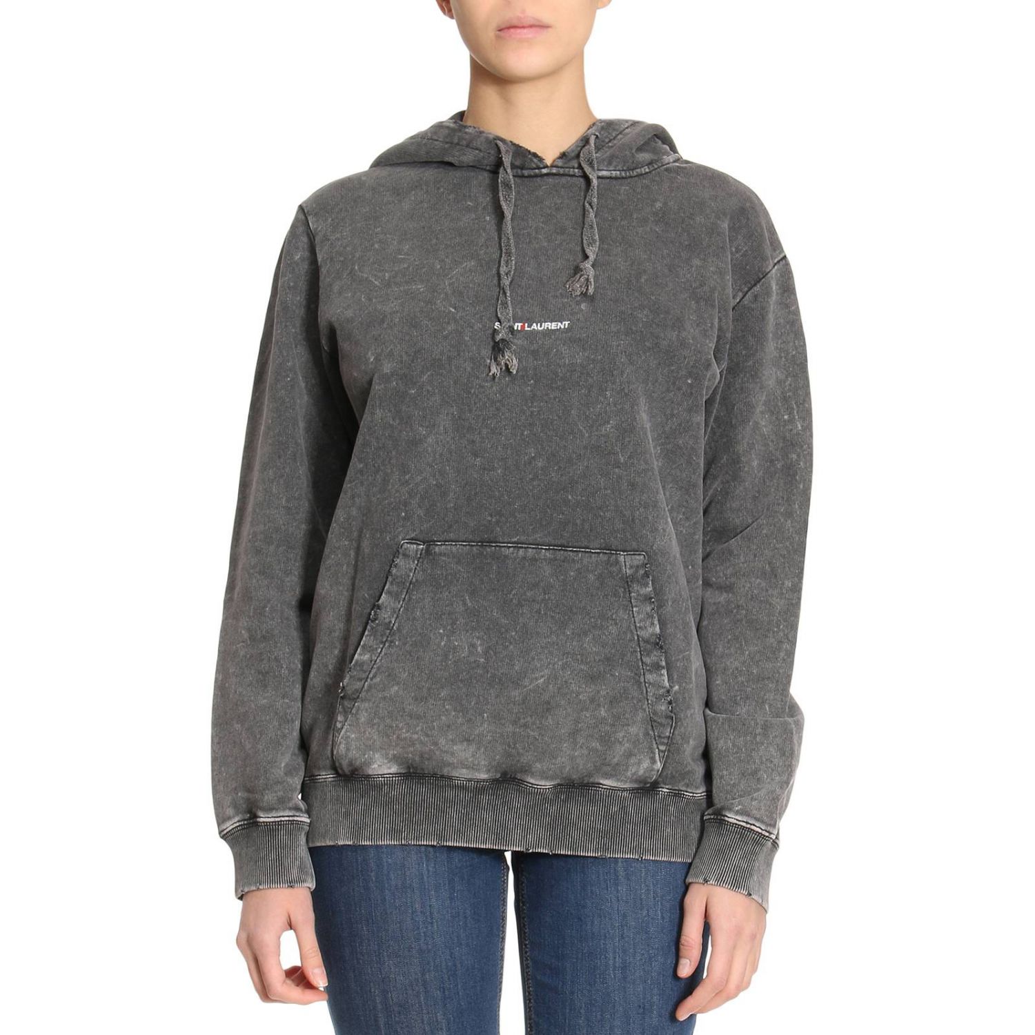 SAINT LAURENT Sweater women Sweater Saint Laurent Women Grey