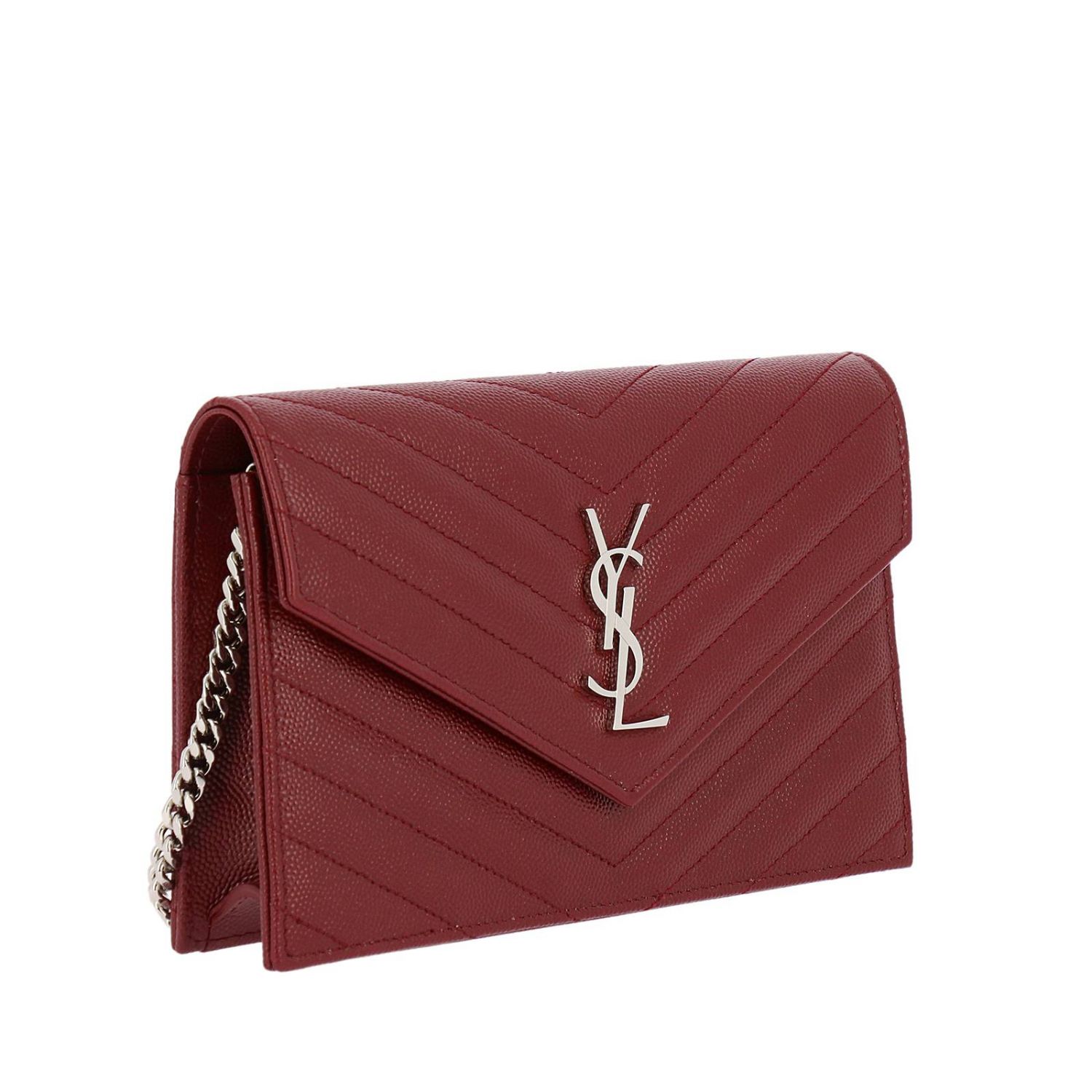 burgundy mini purse