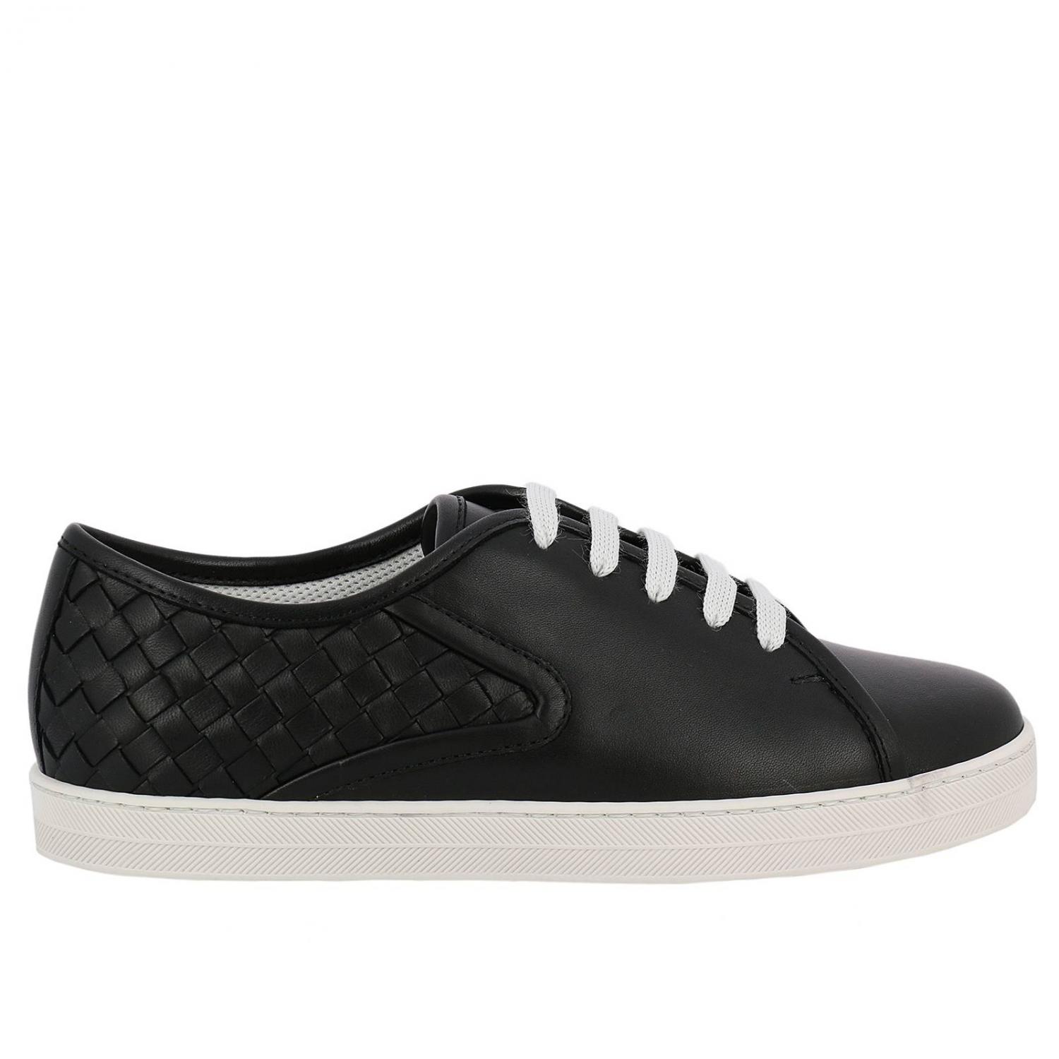 BOTTEGA VENETA: Shoes women - Black | BOTTEGA VENETA sneakers 496191 ...