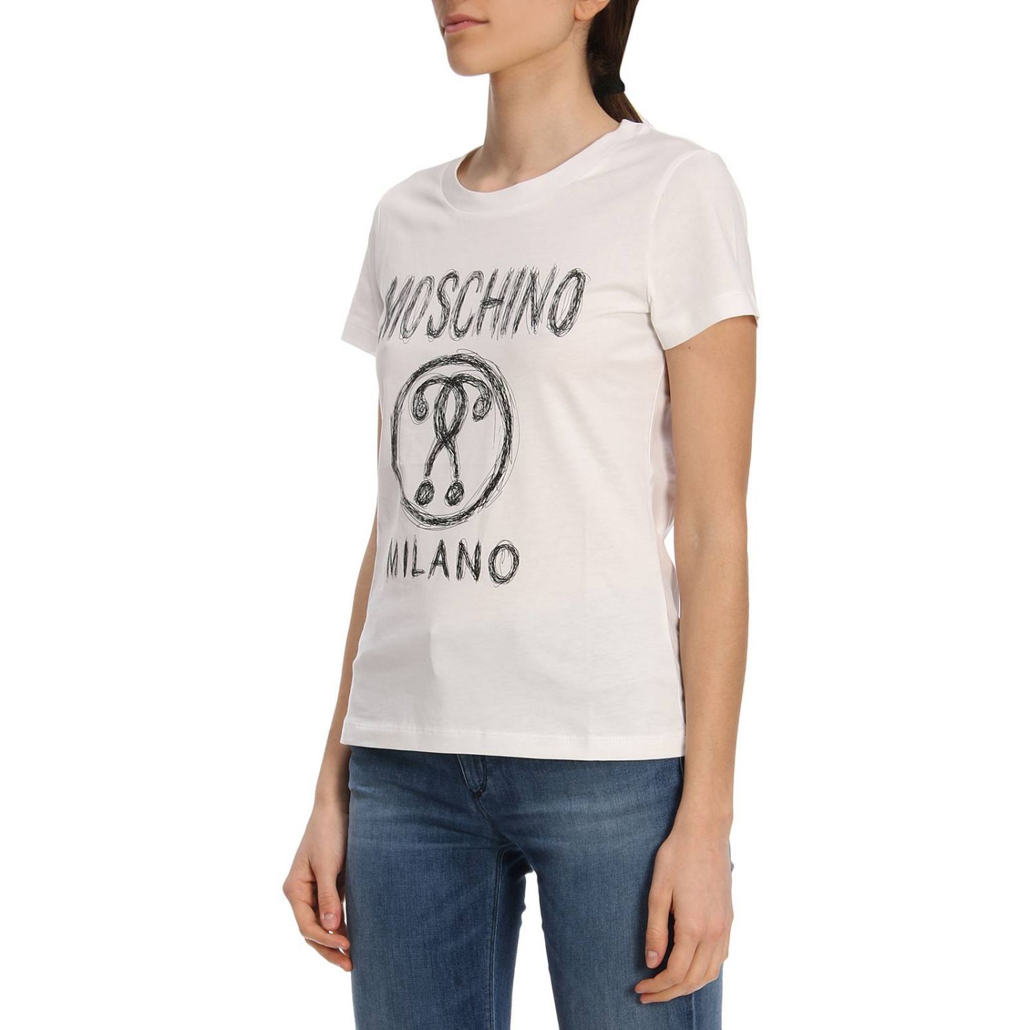 Moschino Couture Outlet: T-shirt women | T-Shirt Moschino Couture Women ...