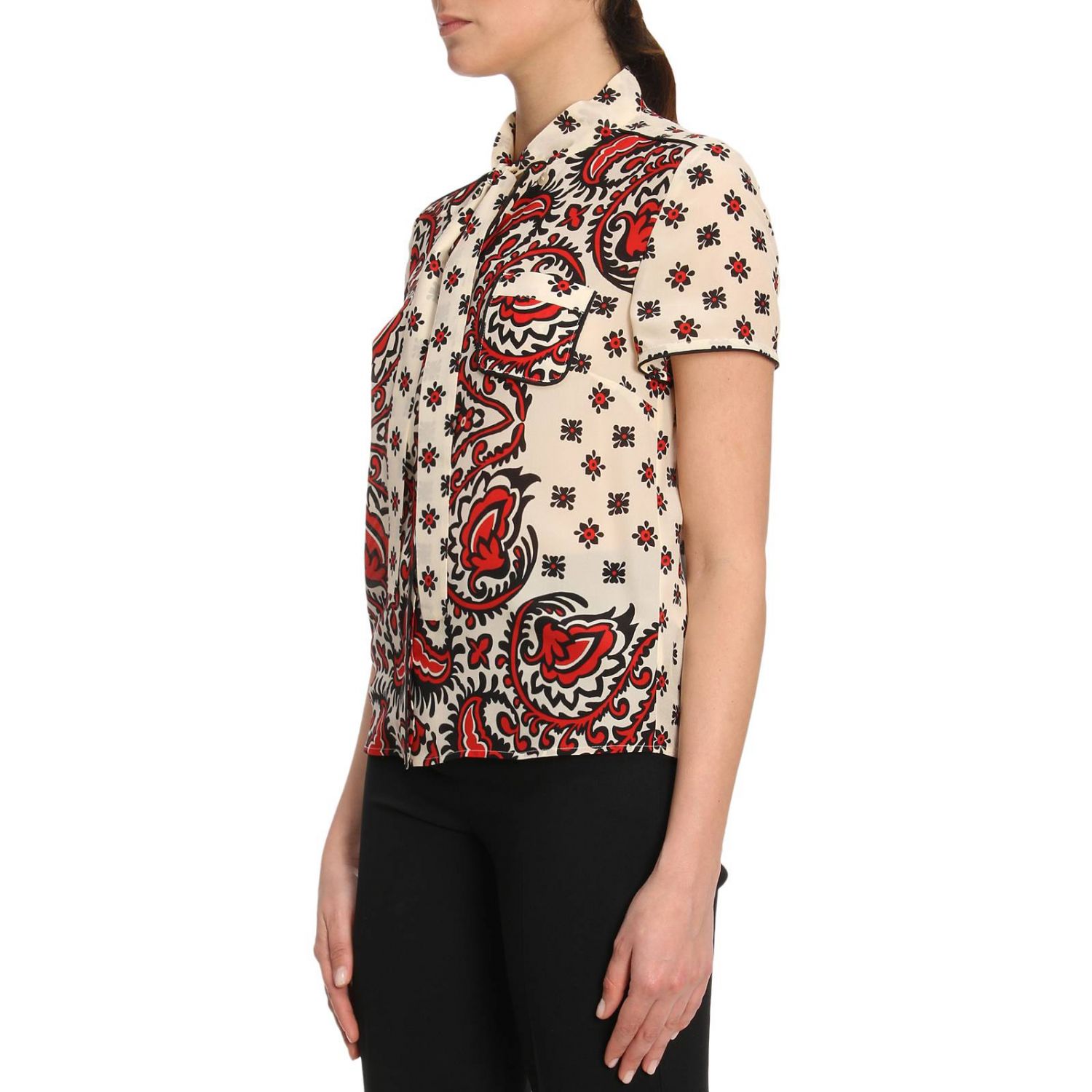 valentino studded shirt