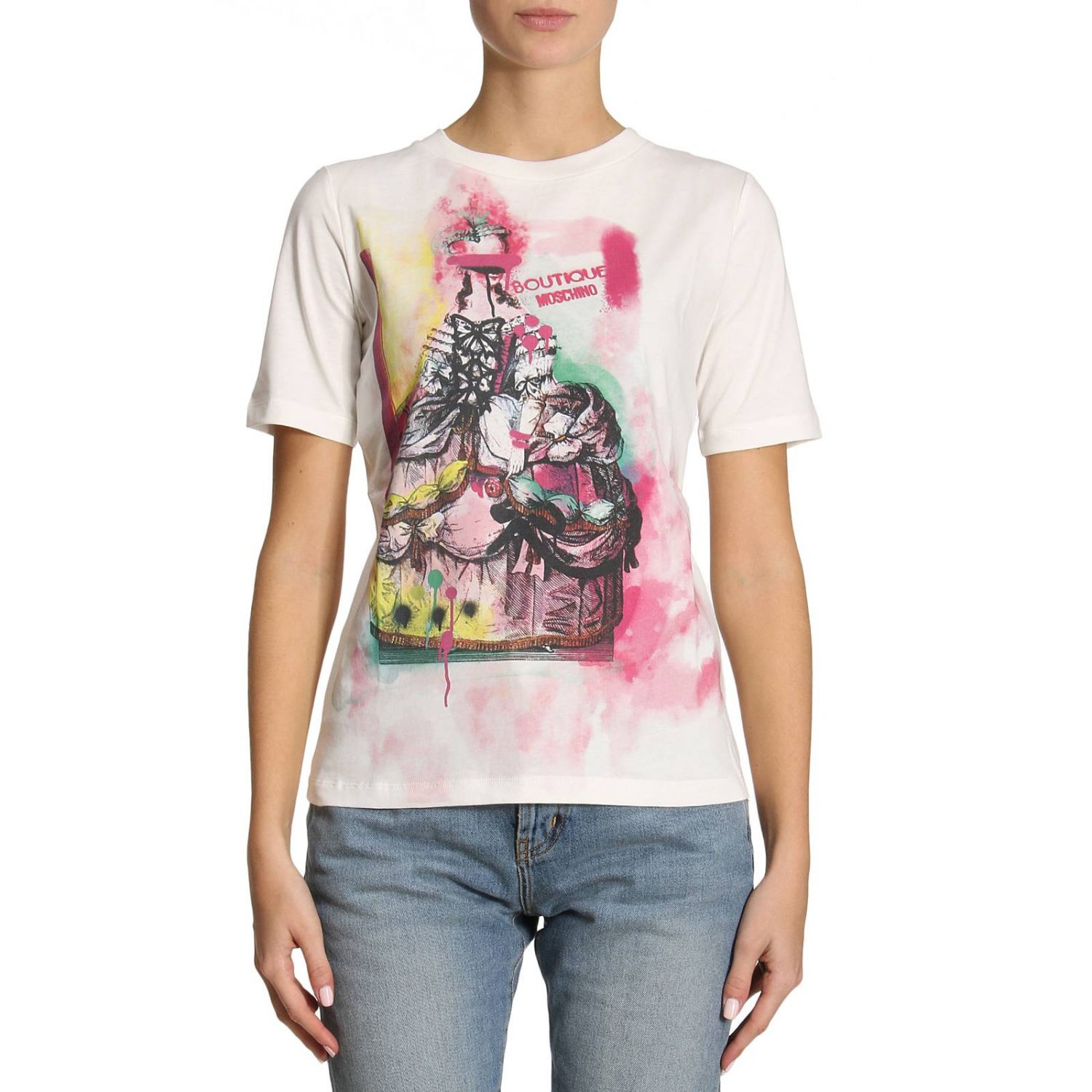 Boutique Moschino Outlet: T-shirt women | T-Shirt Boutique Moschino ...