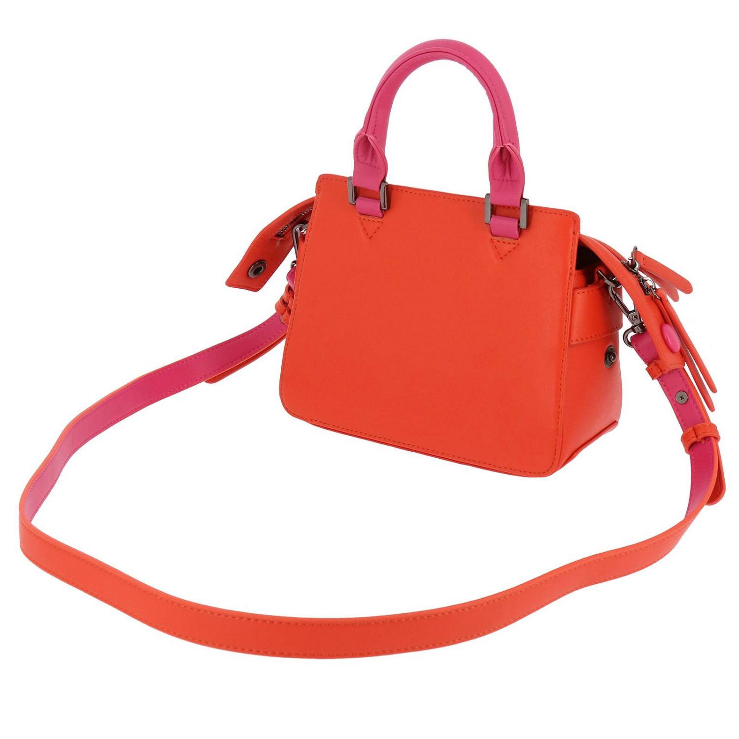 orange mini handbag