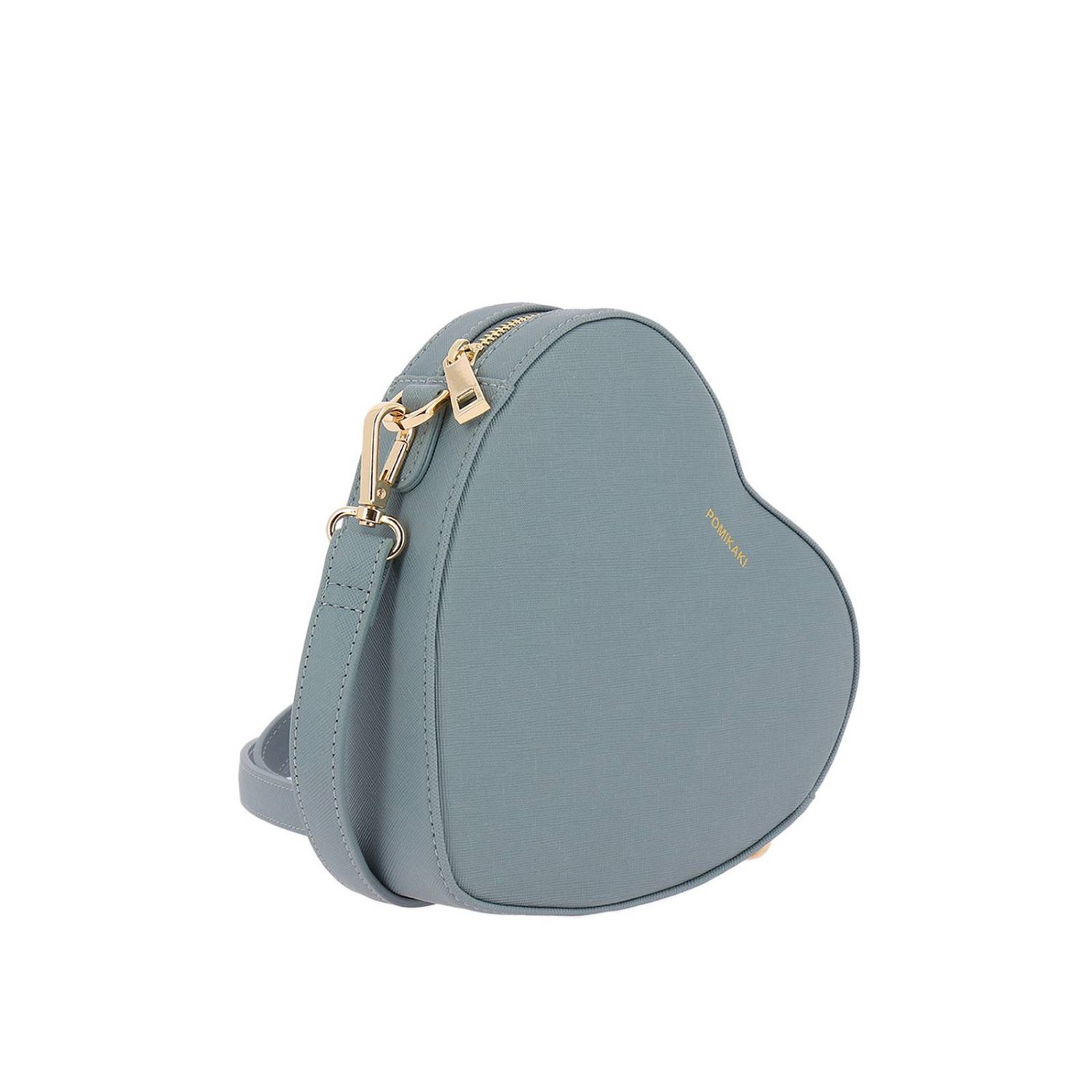 Pomikaki Outlet: Borsa Polly a forma di cuore con tracolla - Azzurro | Borsa  Mini Pomikaki PO06 GIGLIO.COM