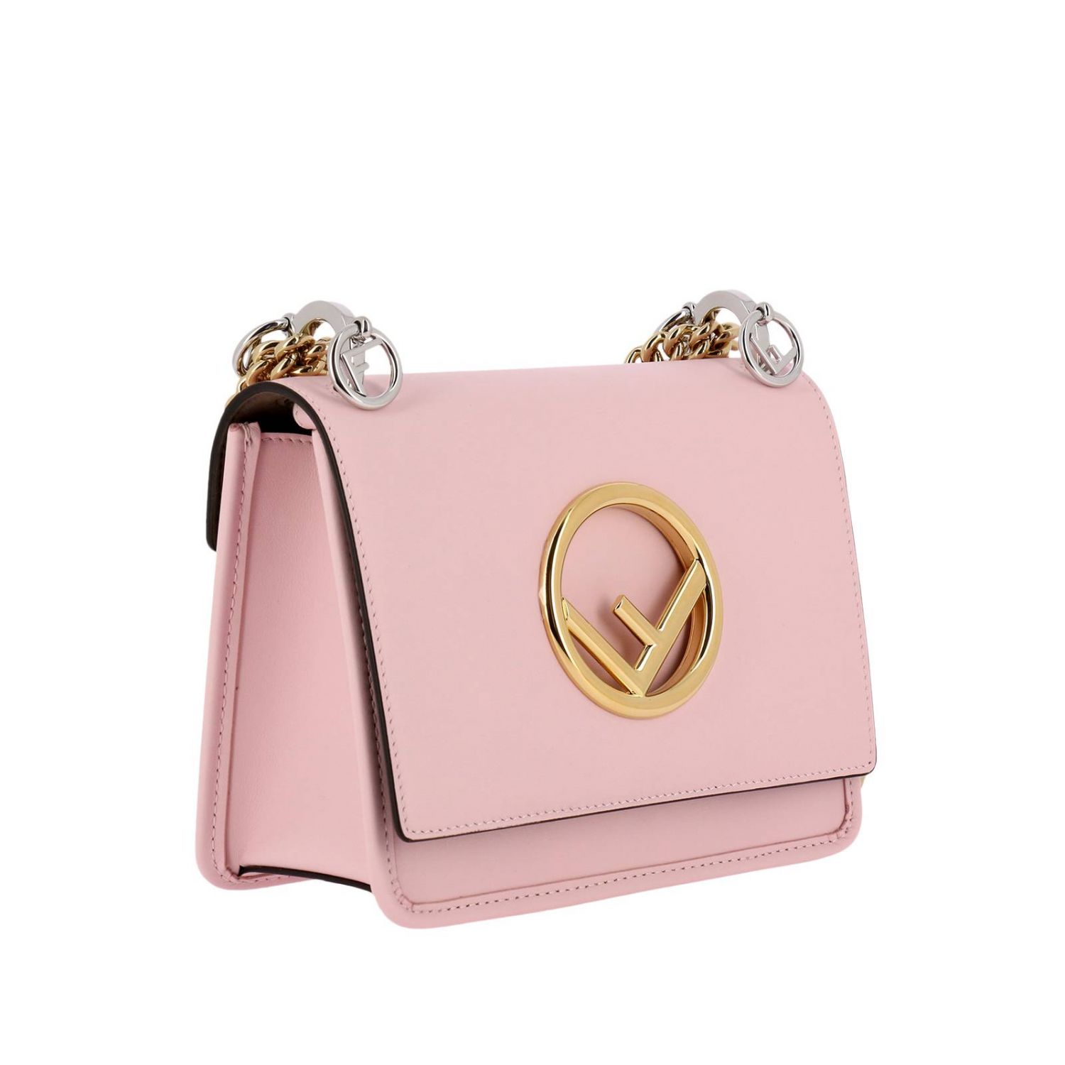 FENDI: Shoulder bag women - Pink | Mini Bag Fendi 8BT286 2IH GIGLIO.COM