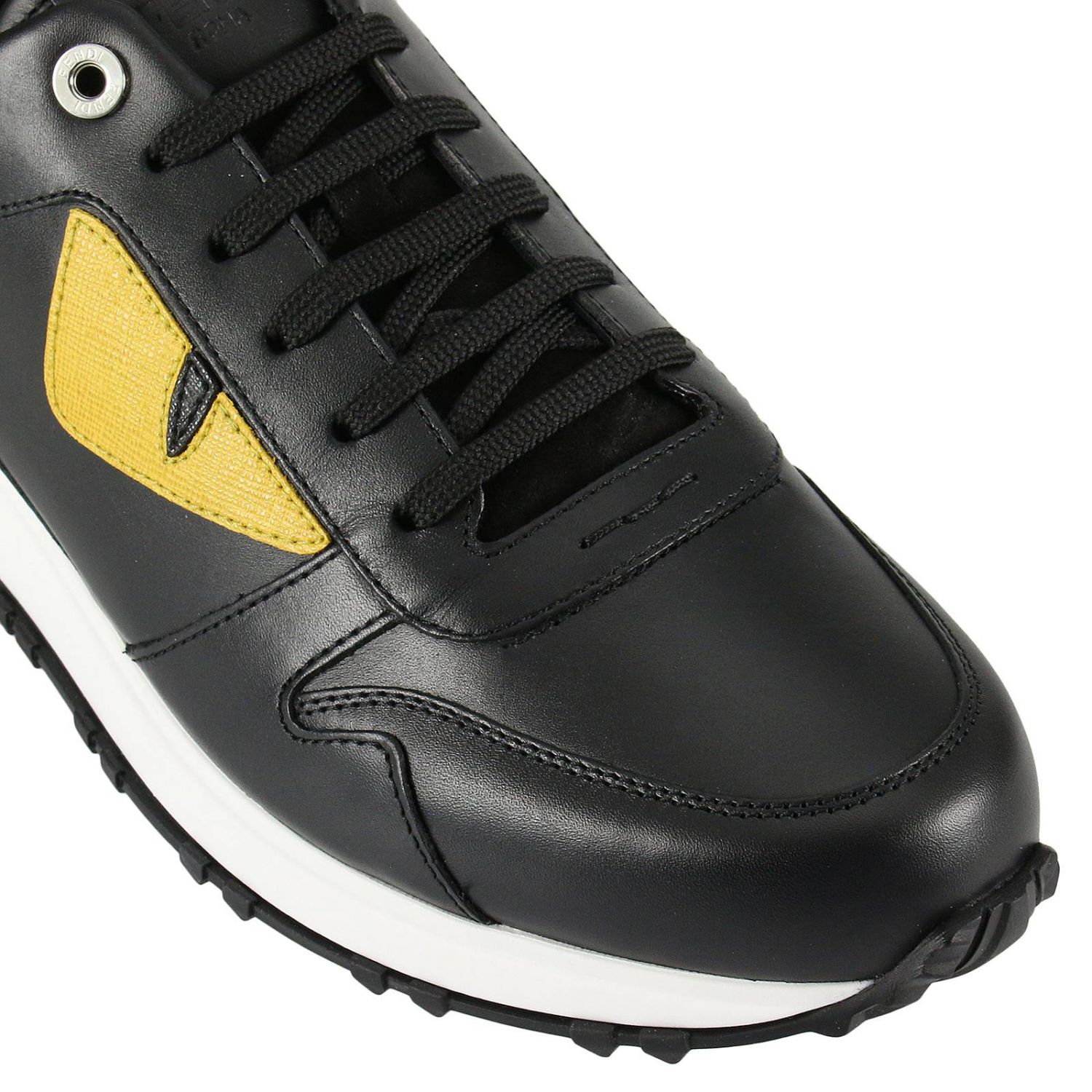 FENDI: Shoes men | Sneakers Fendi Men Black | Sneakers Fendi 7E0935 4R6 ...