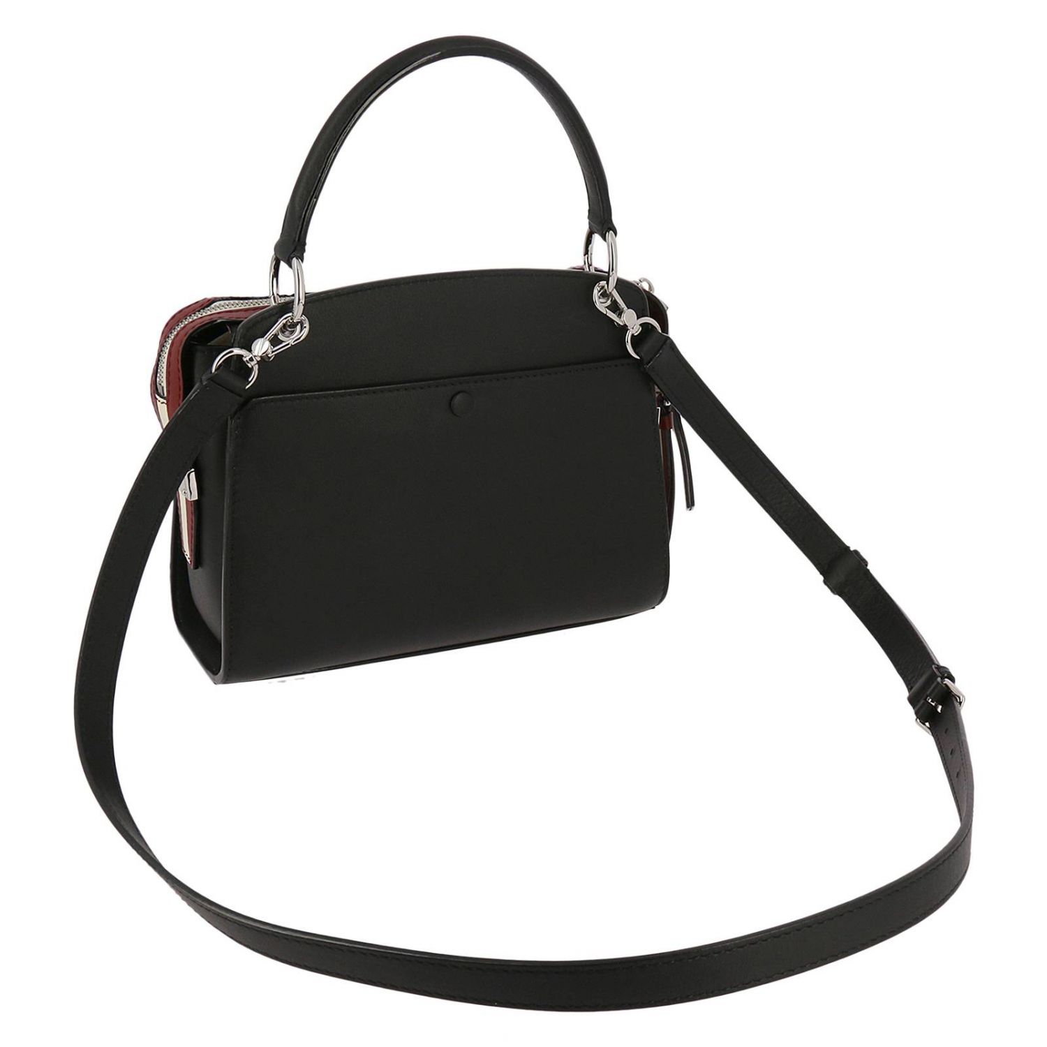 bally black shoulder bag