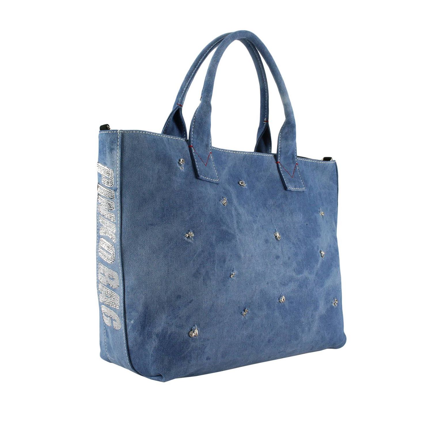 pinko denim bag