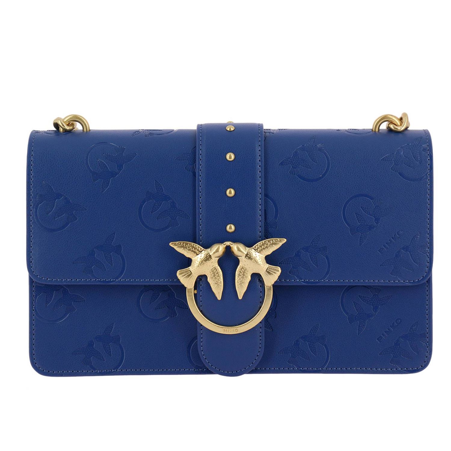 pinko love bag blue