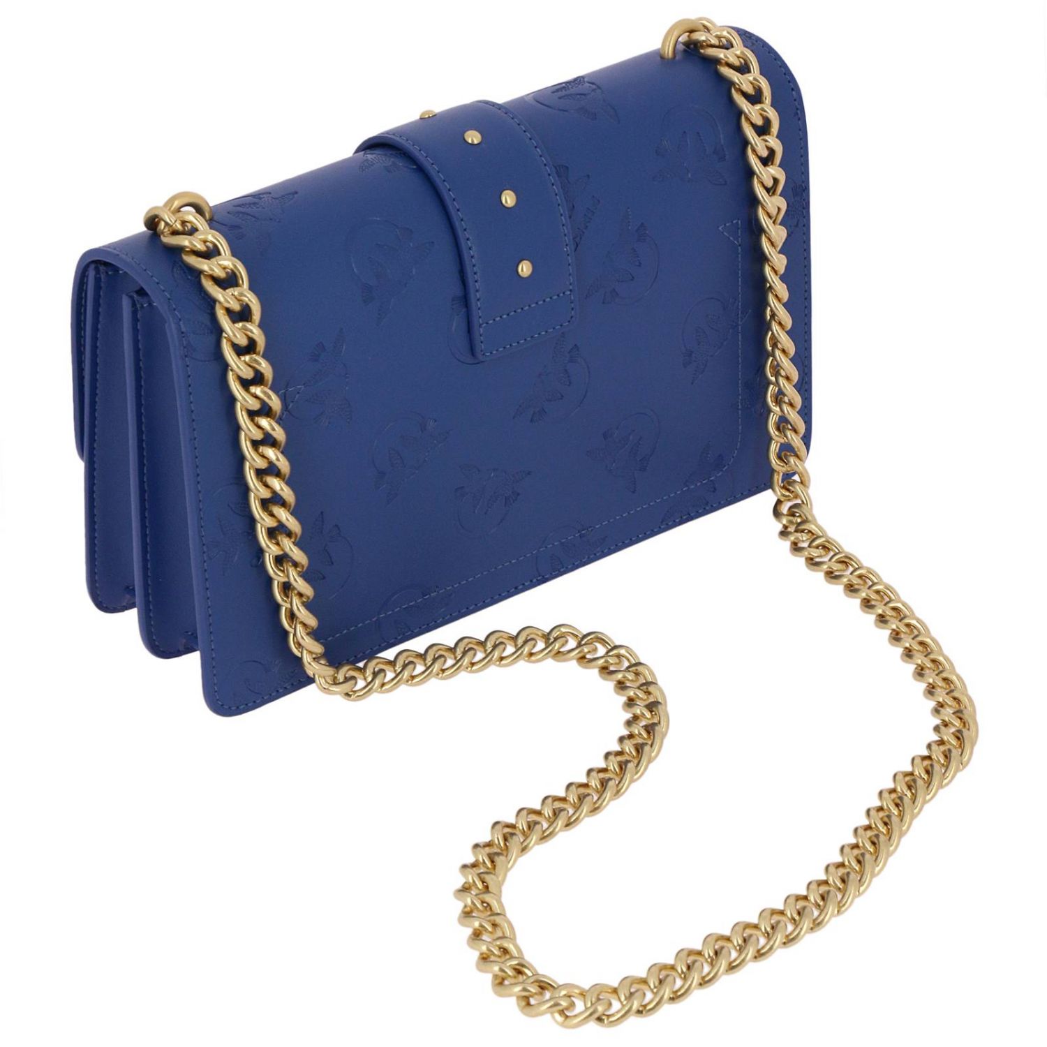 pinko love bag blue