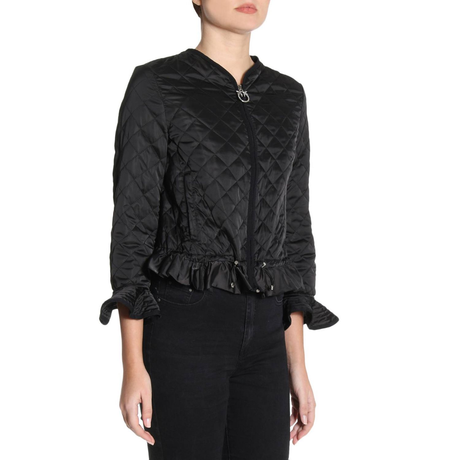Pinko Outlet Jacket women Black Jacket Pinko 1G12WFY43U ELETTRIZZARE