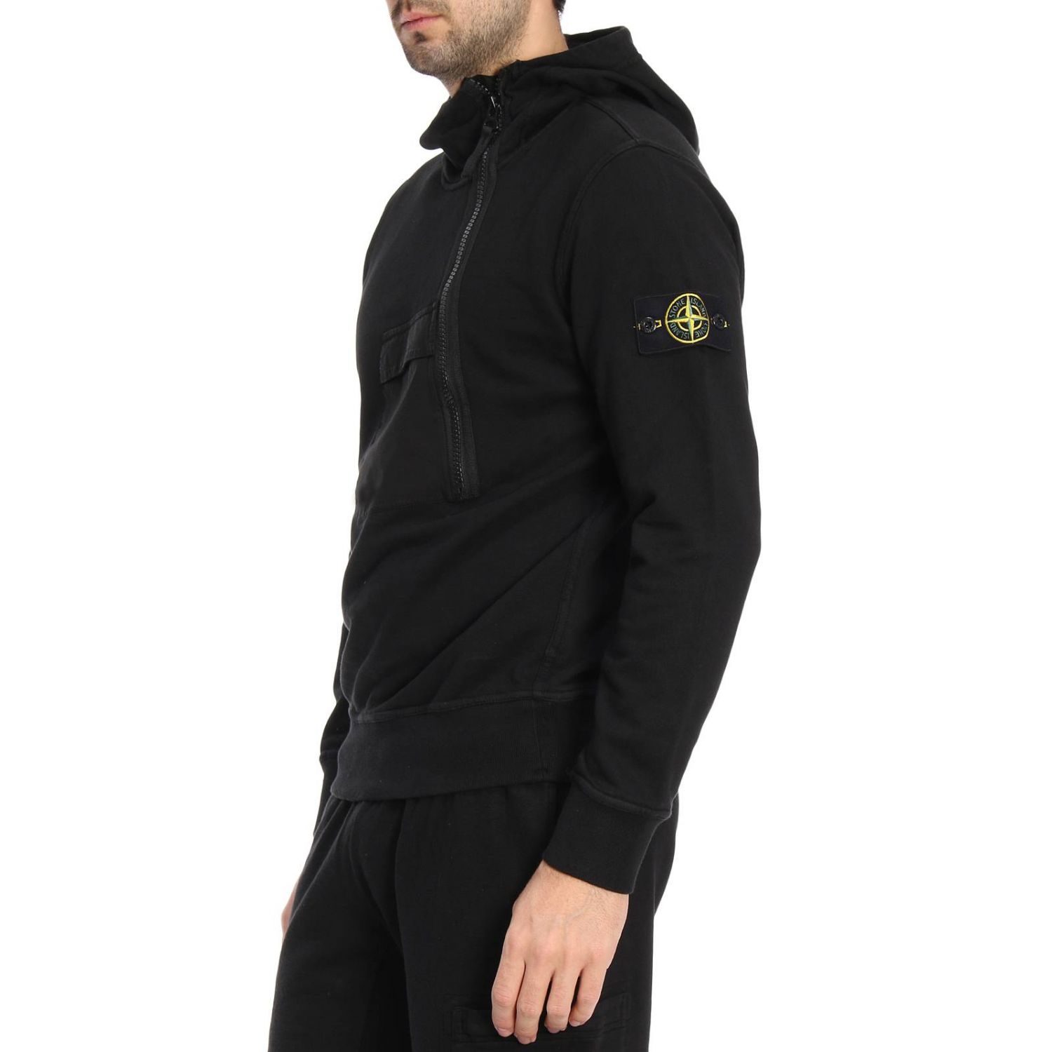 STONE ISLAND: Jumper men | Jumper Stone Island Men Black | Jumper Stone ...