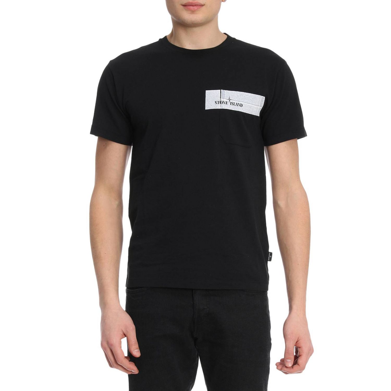 T-shirt men Stone Island | T-Shirt Stone Island Men Black | T-Shirt ...