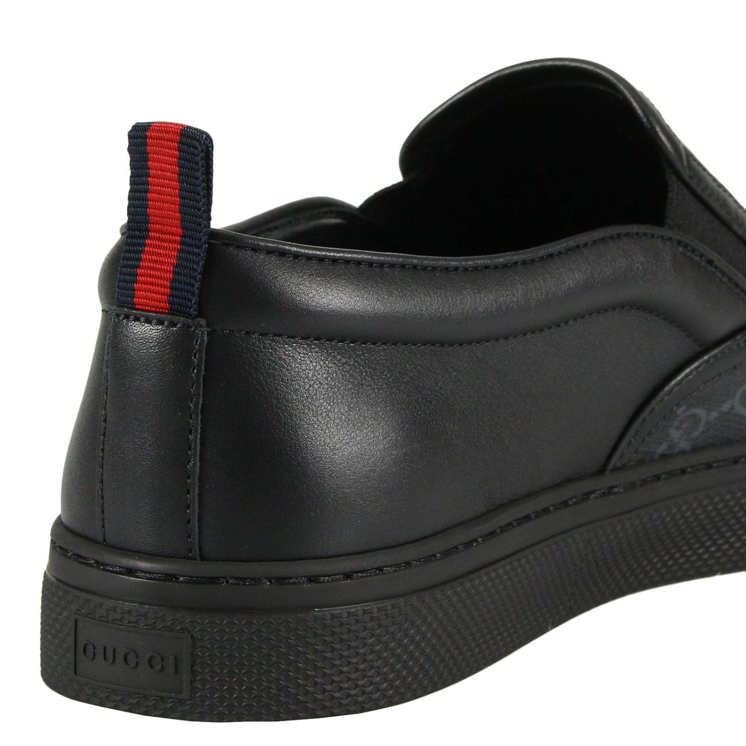 GUCCI: Shoes men | Sneakers Gucci Men Black | Sneakers Gucci 407362 ...