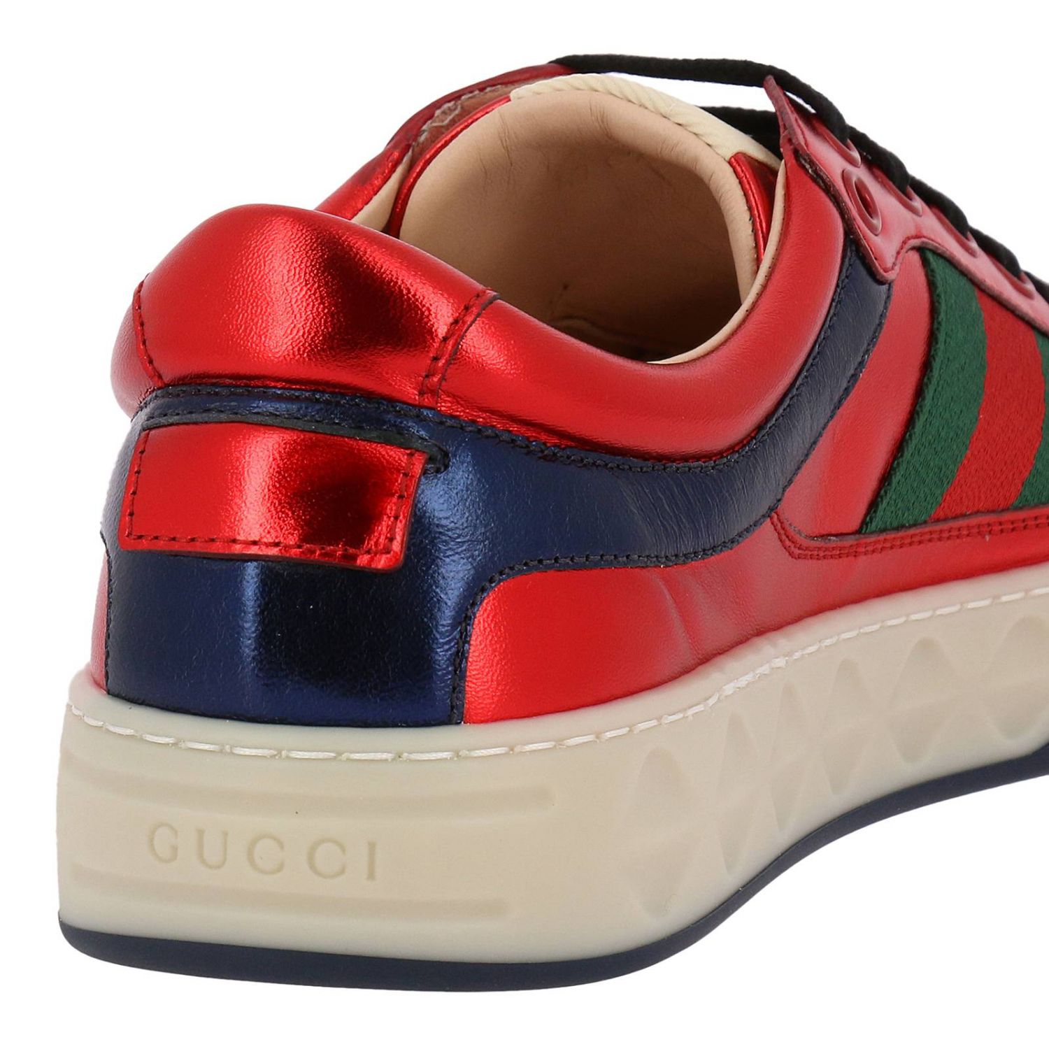 red mens gucci shoes