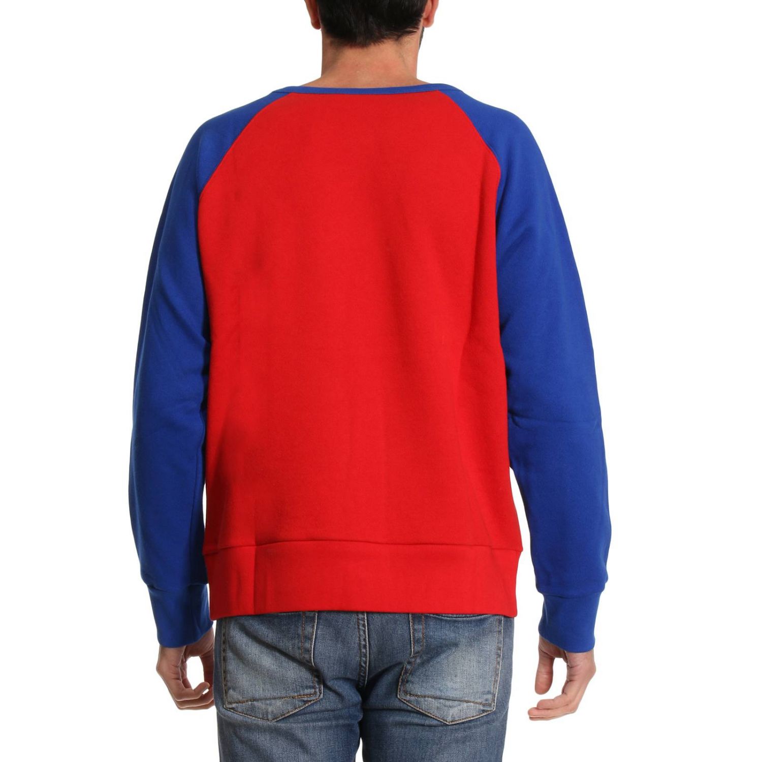 red and blue gucci sweater