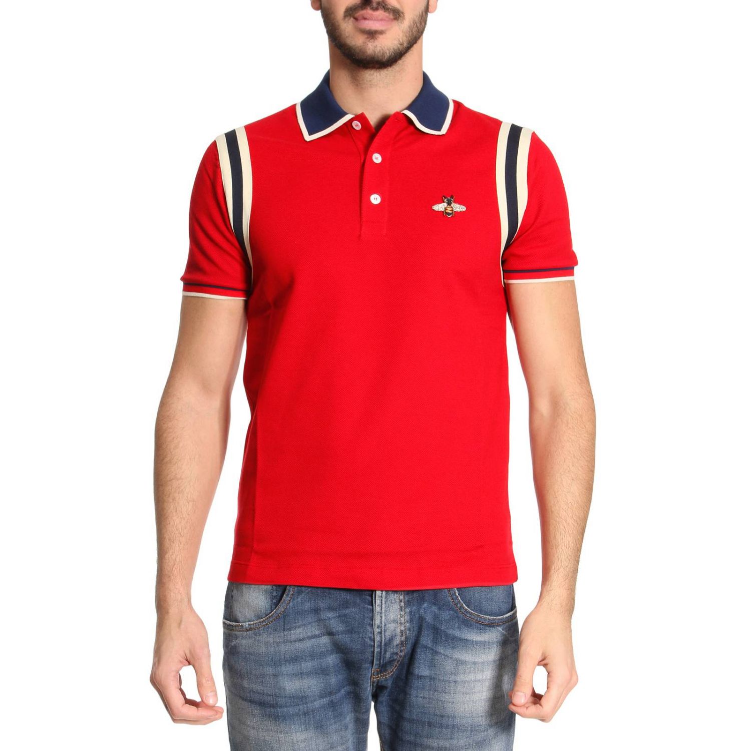 gucci t shirt mens red