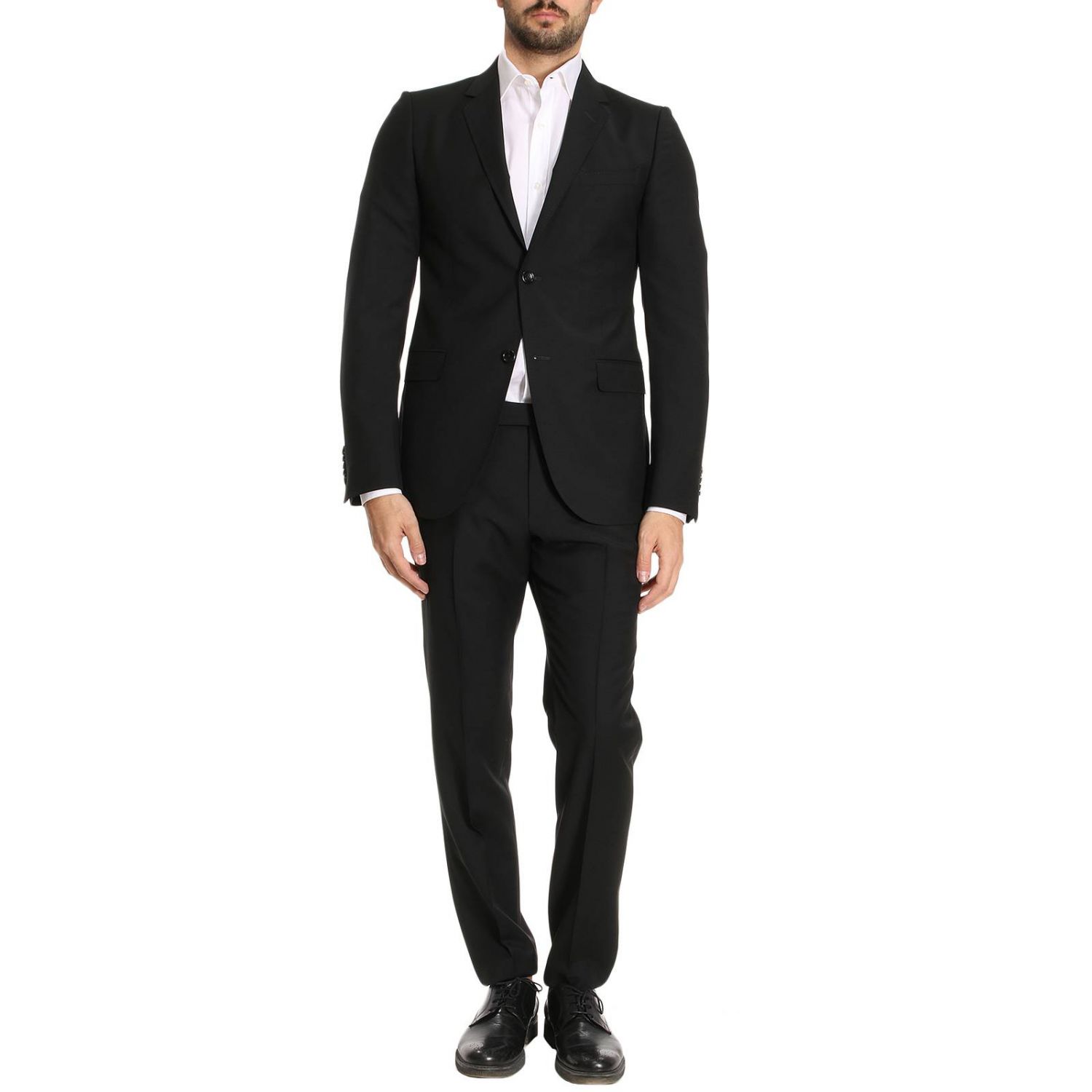GUCCI: Suit men | Suit Gucci Men Black | Suit Gucci 406135 Z596D Giglio EN