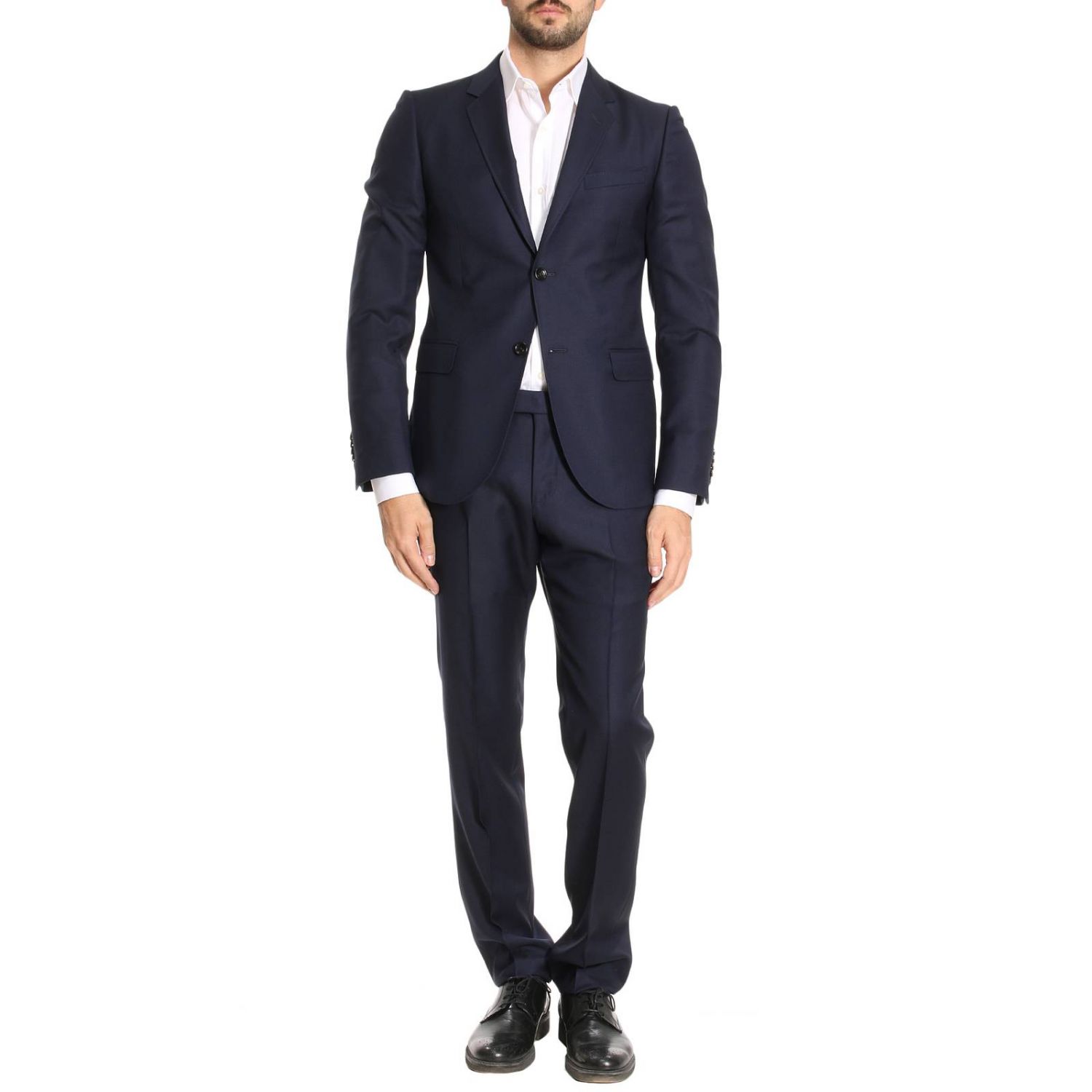 navy gucci suit