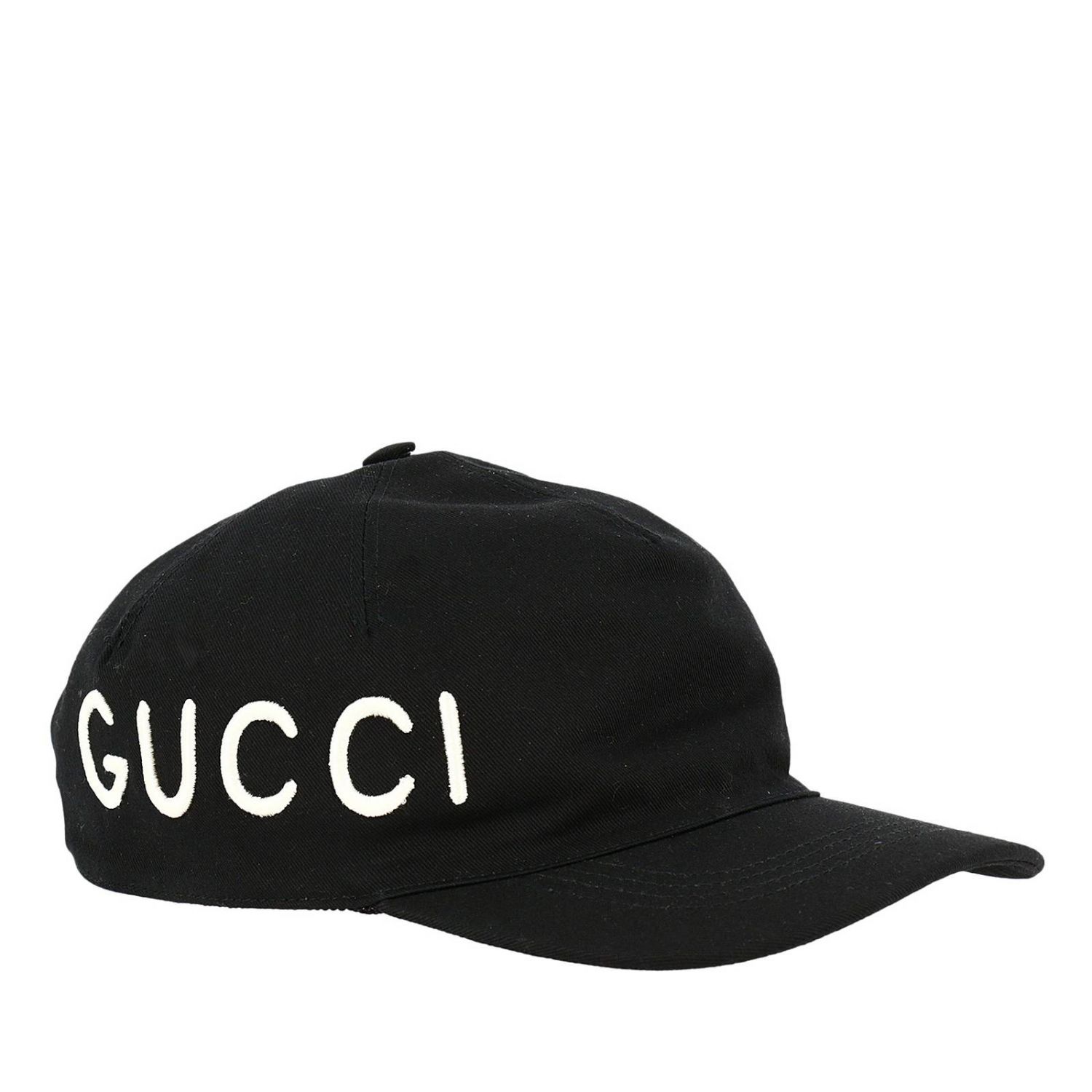 GUCCI: Hat men | Hat Gucci Men Black | Hat Gucci 478948 3HD05 GIGLIO.COM