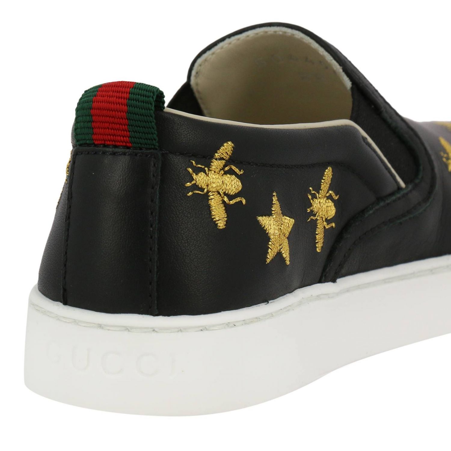 black gucci shoes kids