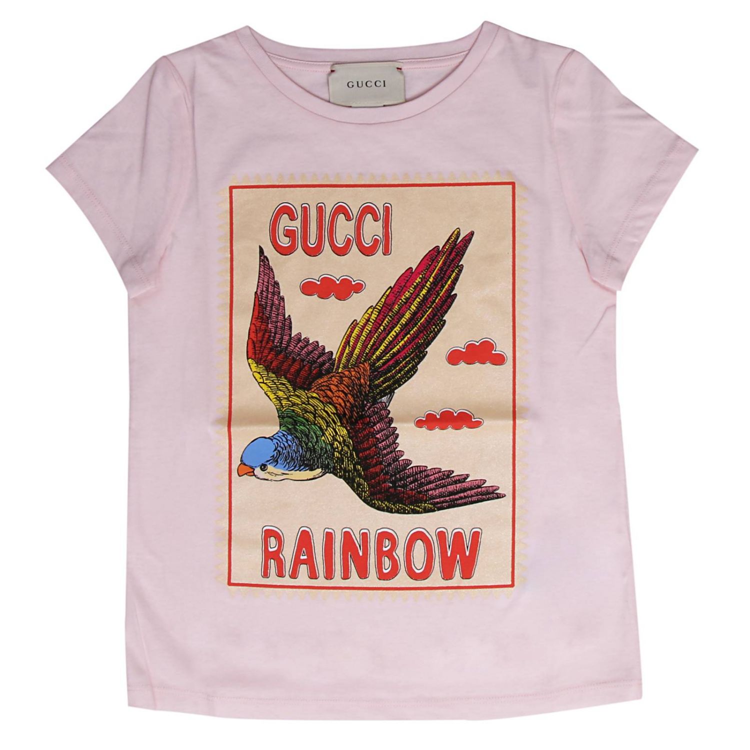 GUCCI: T-shirt kids | T-Shirt Gucci Kids Pink | T-Shirt Gucci 503639 ...
