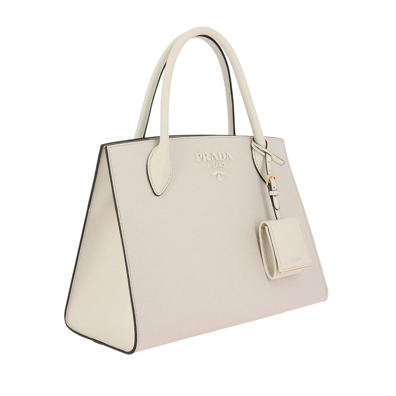 prada handbags white