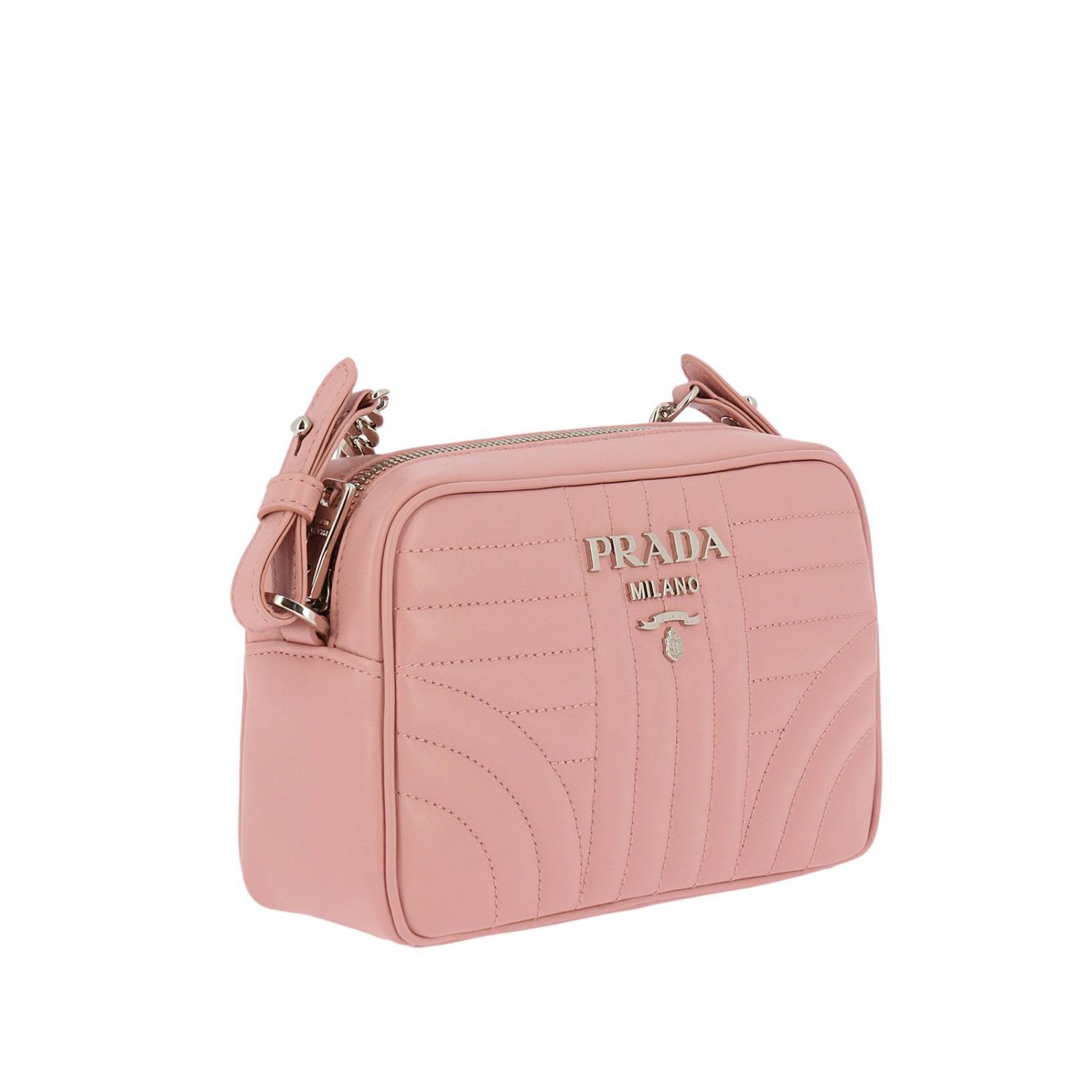 Borsa Bandoliera Doppia Tracolla Vitello Daino da Donna Prada | Coltorti  Boutique