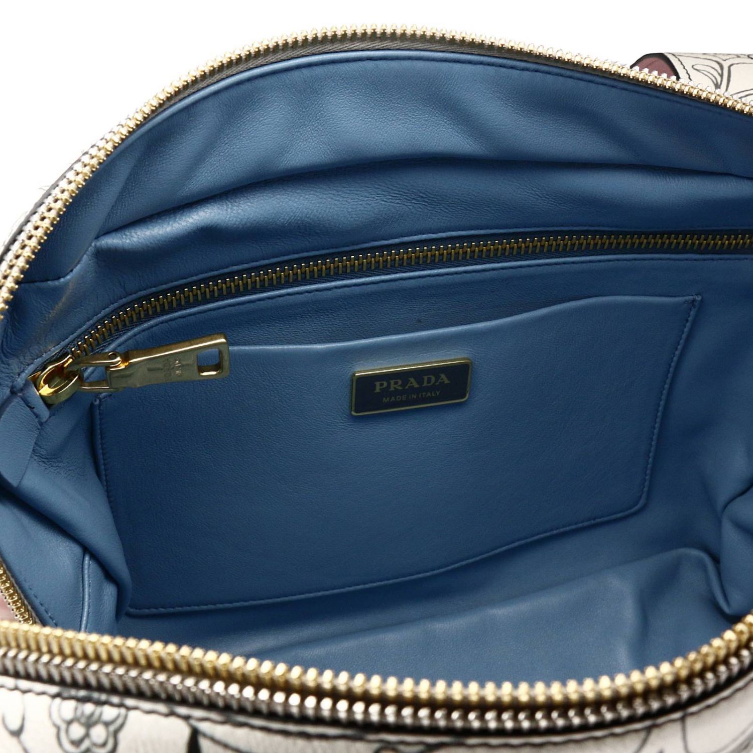 PRADA Shoulder bag women Handbag Prada Women Yellow Cream Handbag