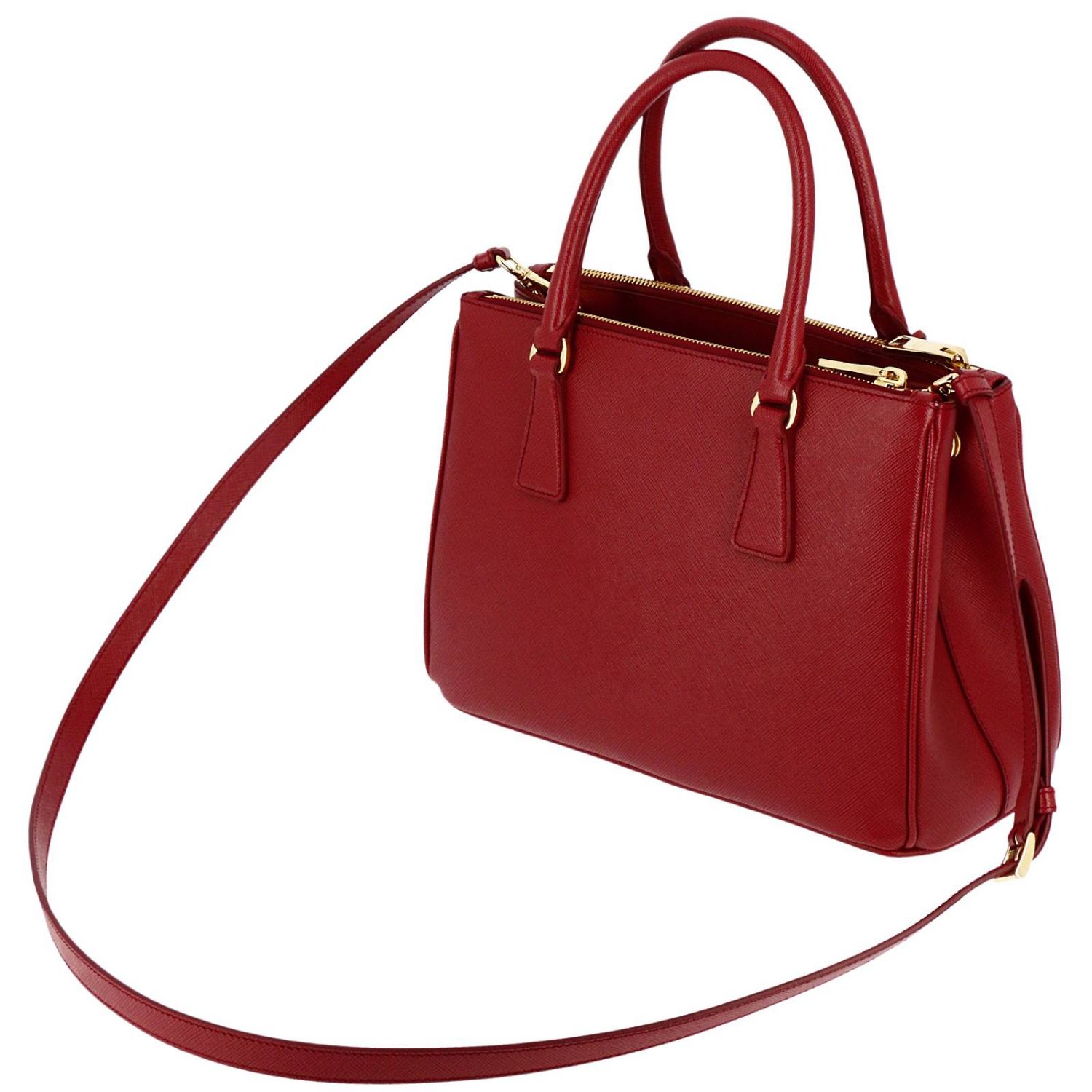 PRADA: Shoulder bag women - Red | Handbag Prada 1BA863 NZV GIGLIO.COM